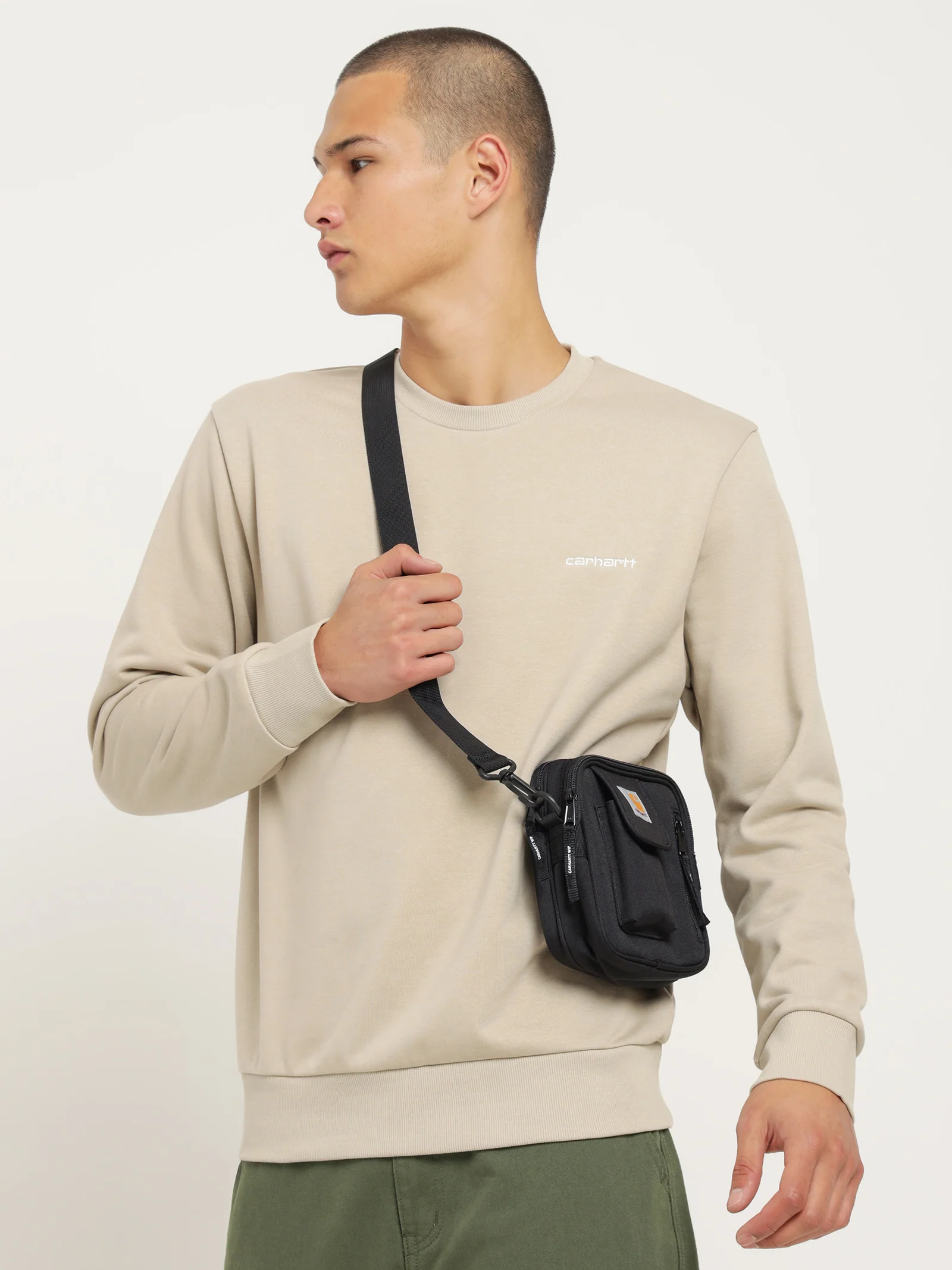 Script Embroidery Sweatshirt