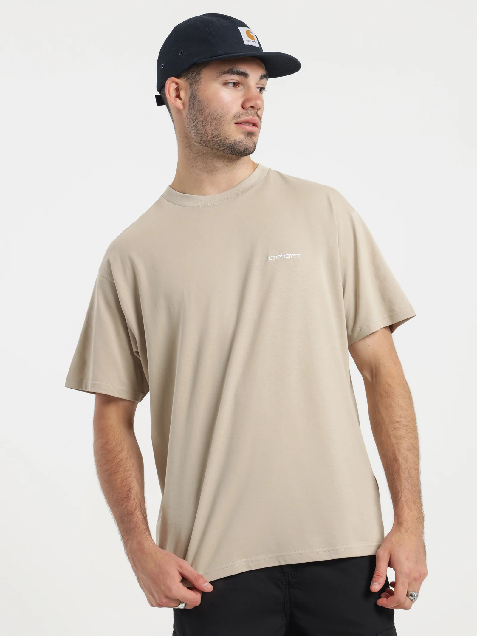 Script Embroidery T-Shirt