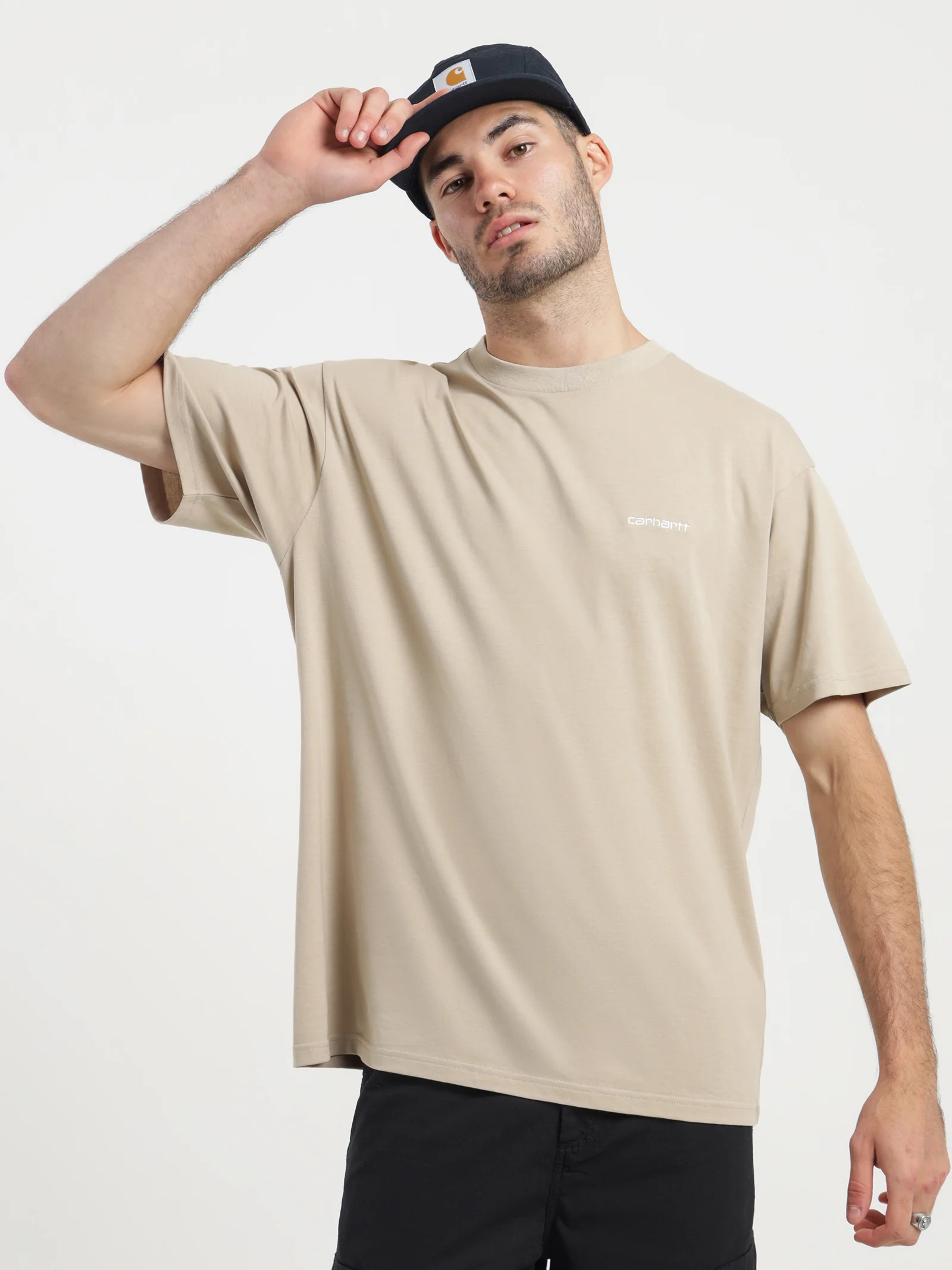 Script Embroidery T-Shirt - Image 3
