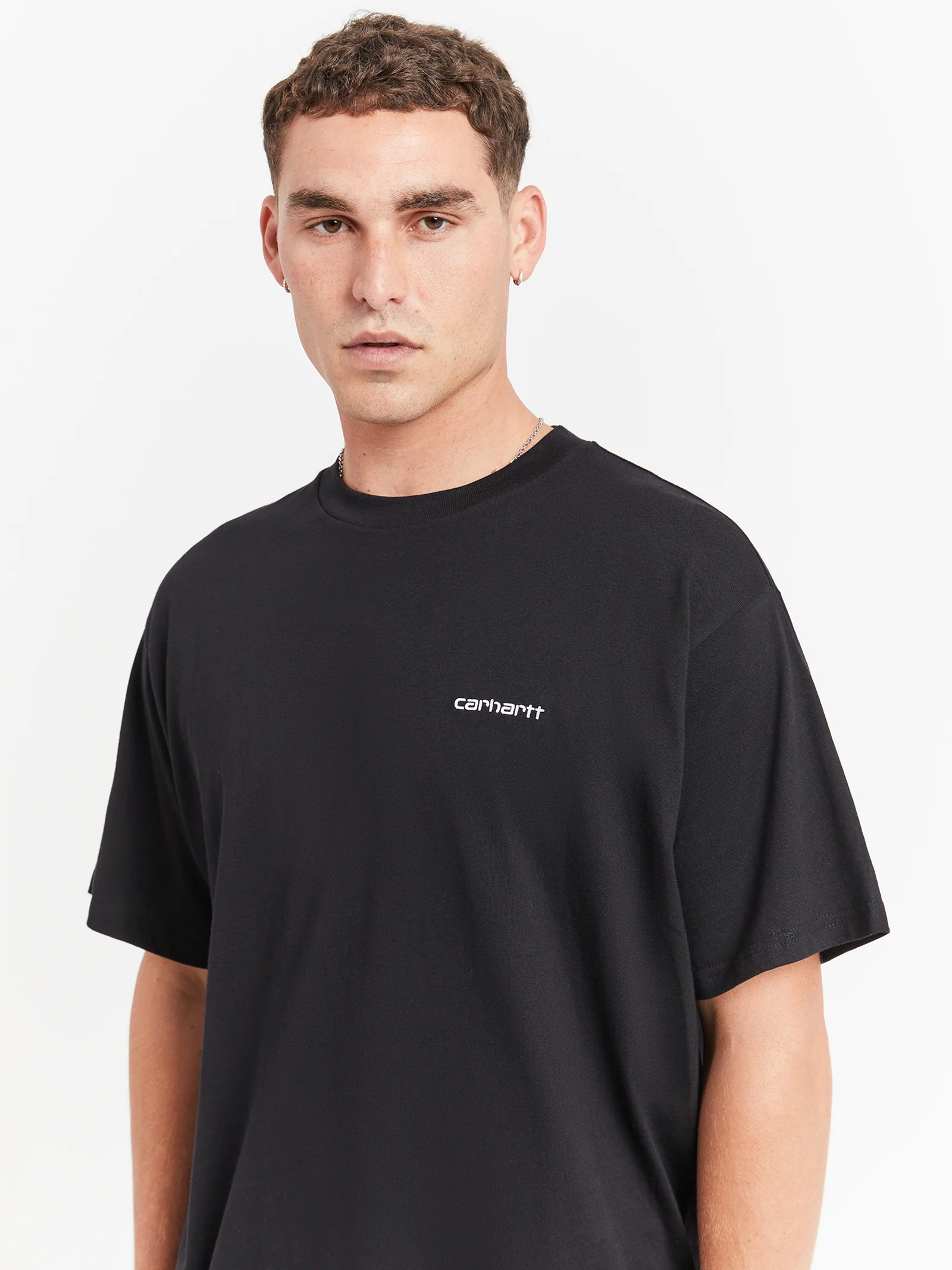Script Embroidery T-Shirt - Image 5