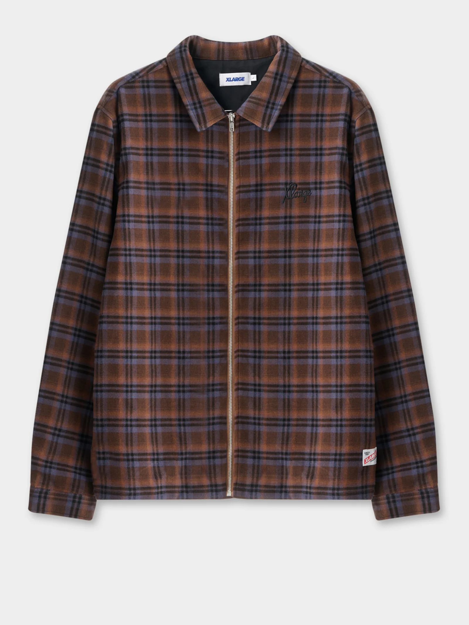 Script Zip Long Sleeve Shirt - Image 5