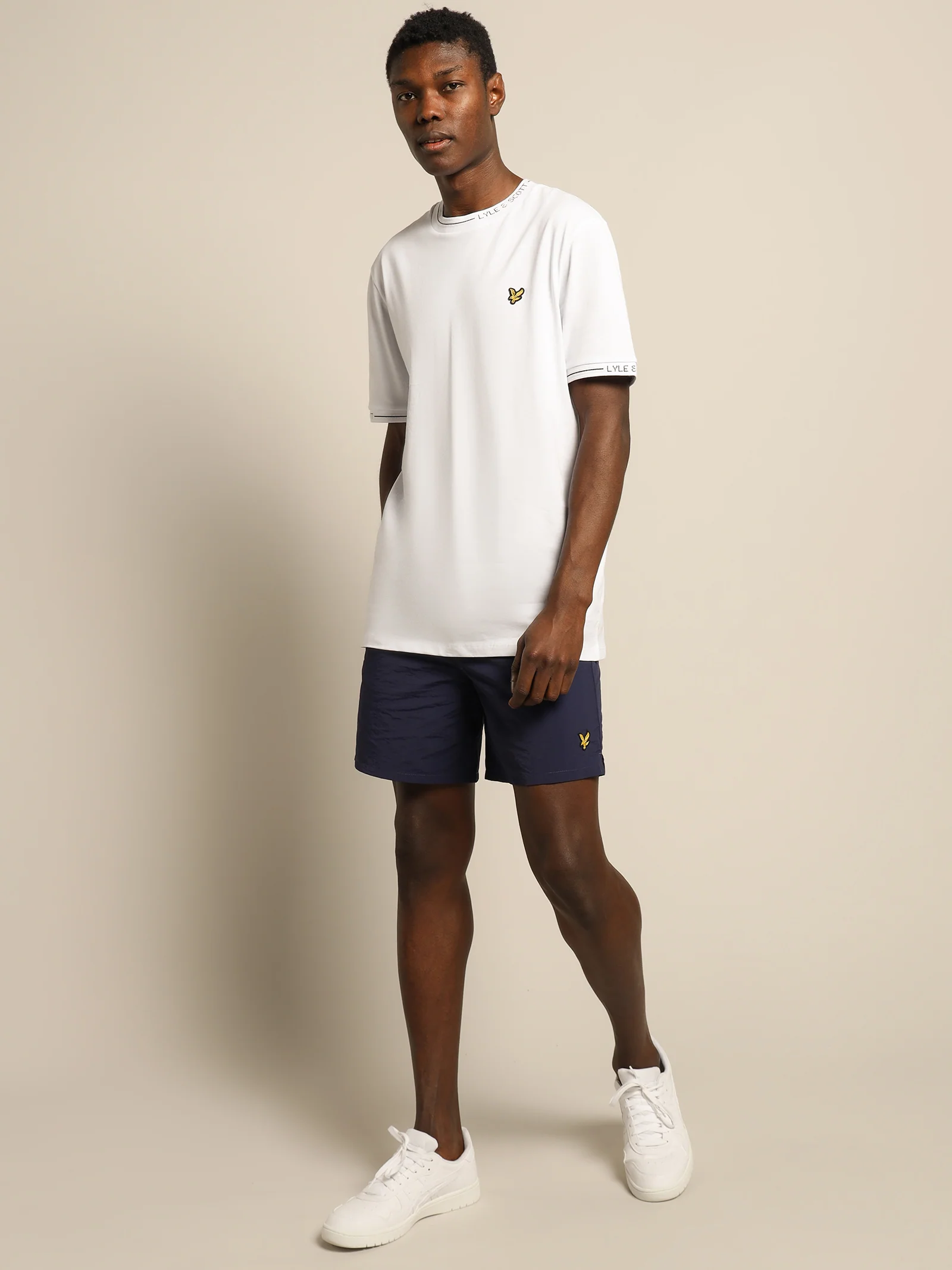Seasonal Branded Ringer T-Shirt - Image 5