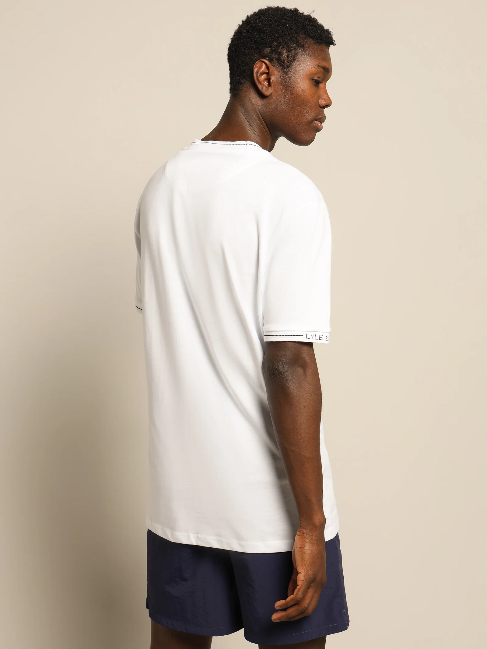 Seasonal Branded Ringer T-Shirt - Image 6