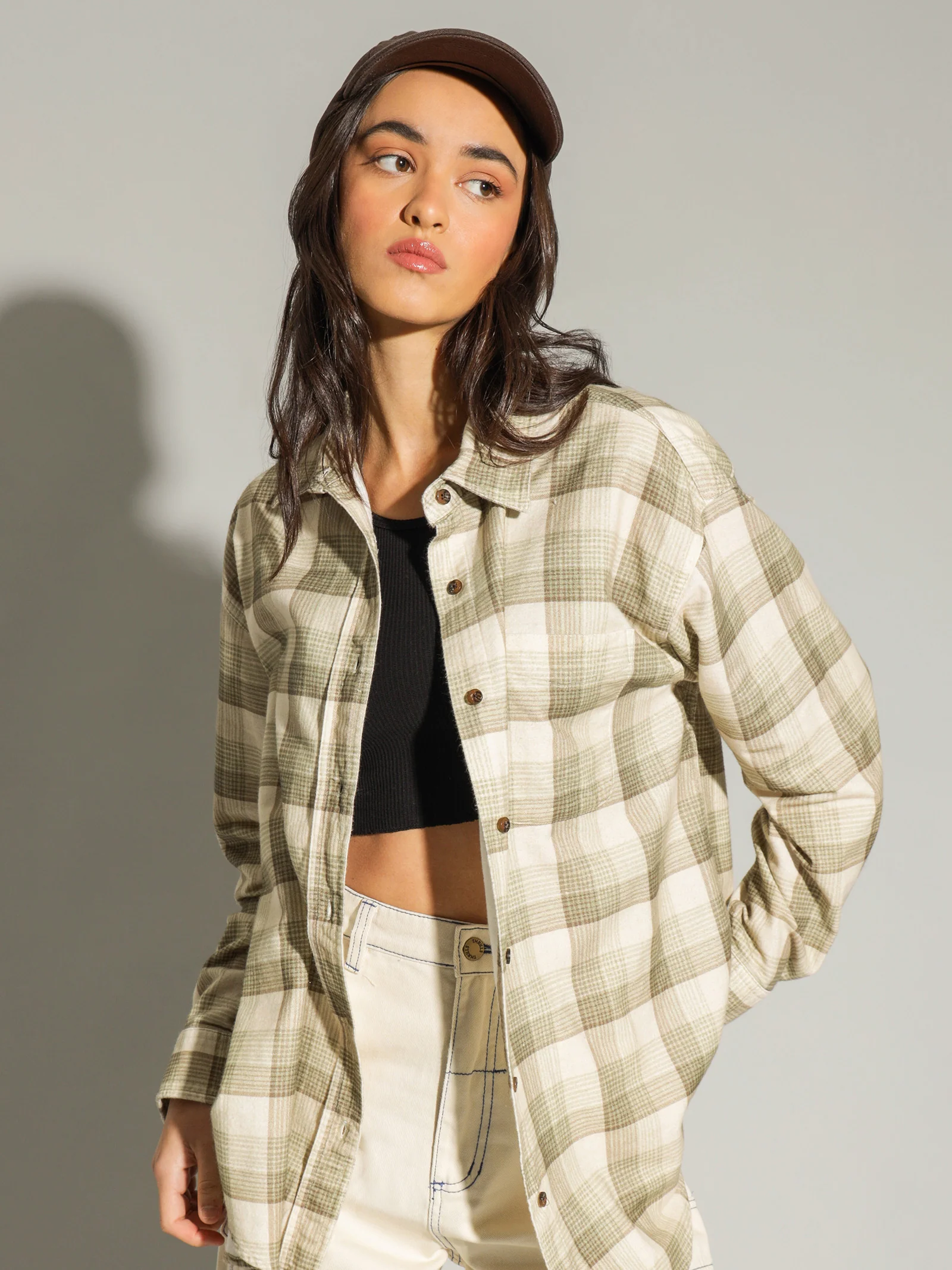 Section Oversize Shirt