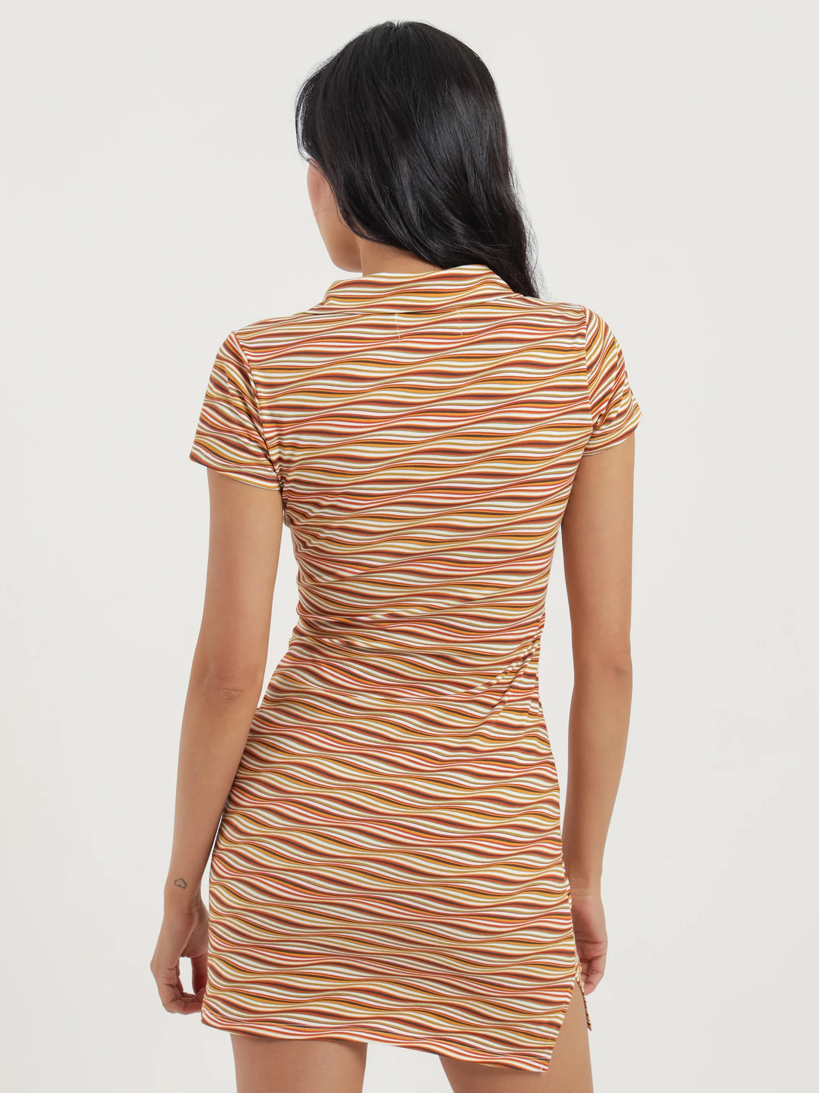 Seeing Stripes Polo Dress - Image 7