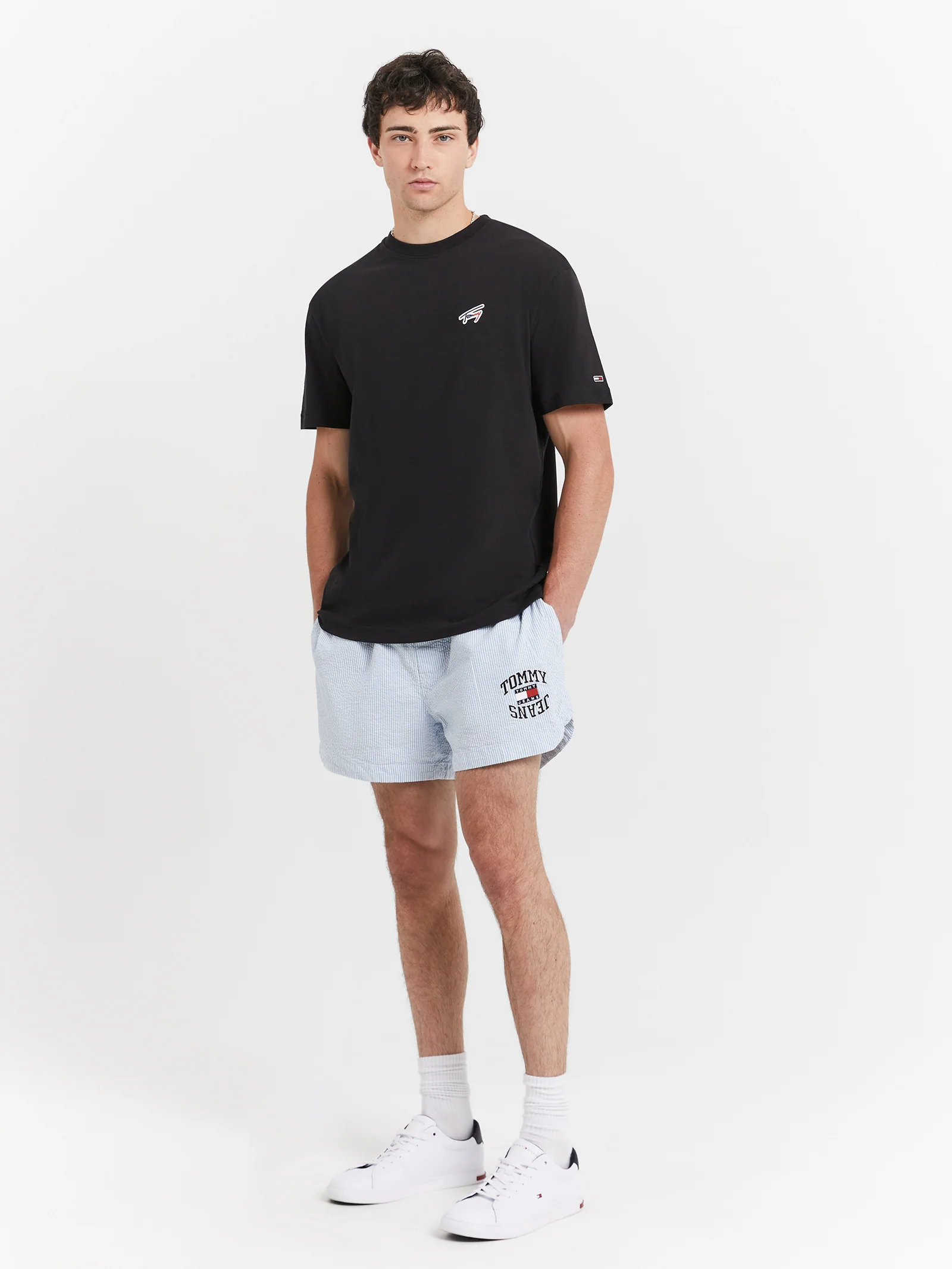 Seersucker Beach Shorts - Image 2