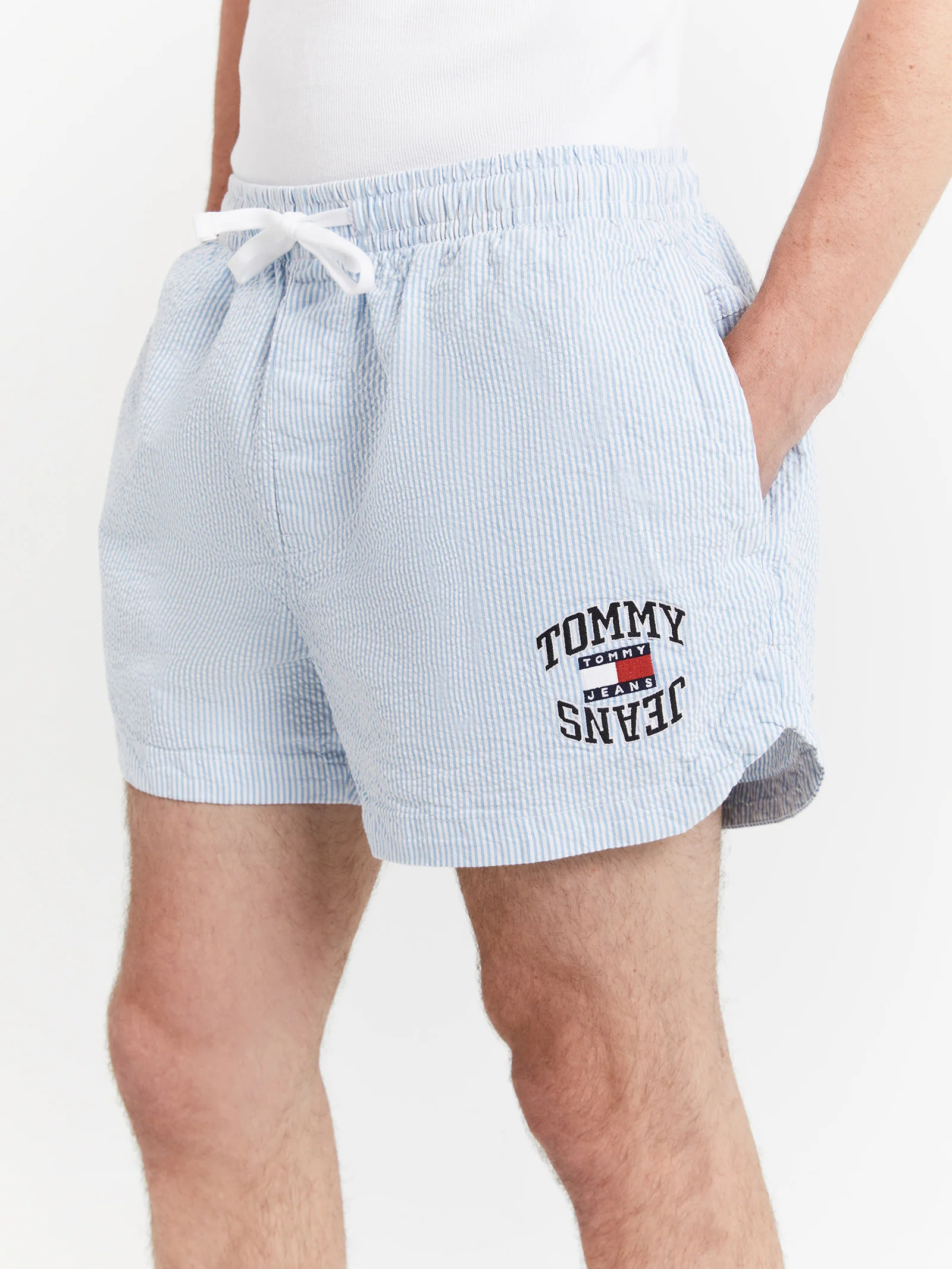 Seersucker Beach Shorts - Image 3