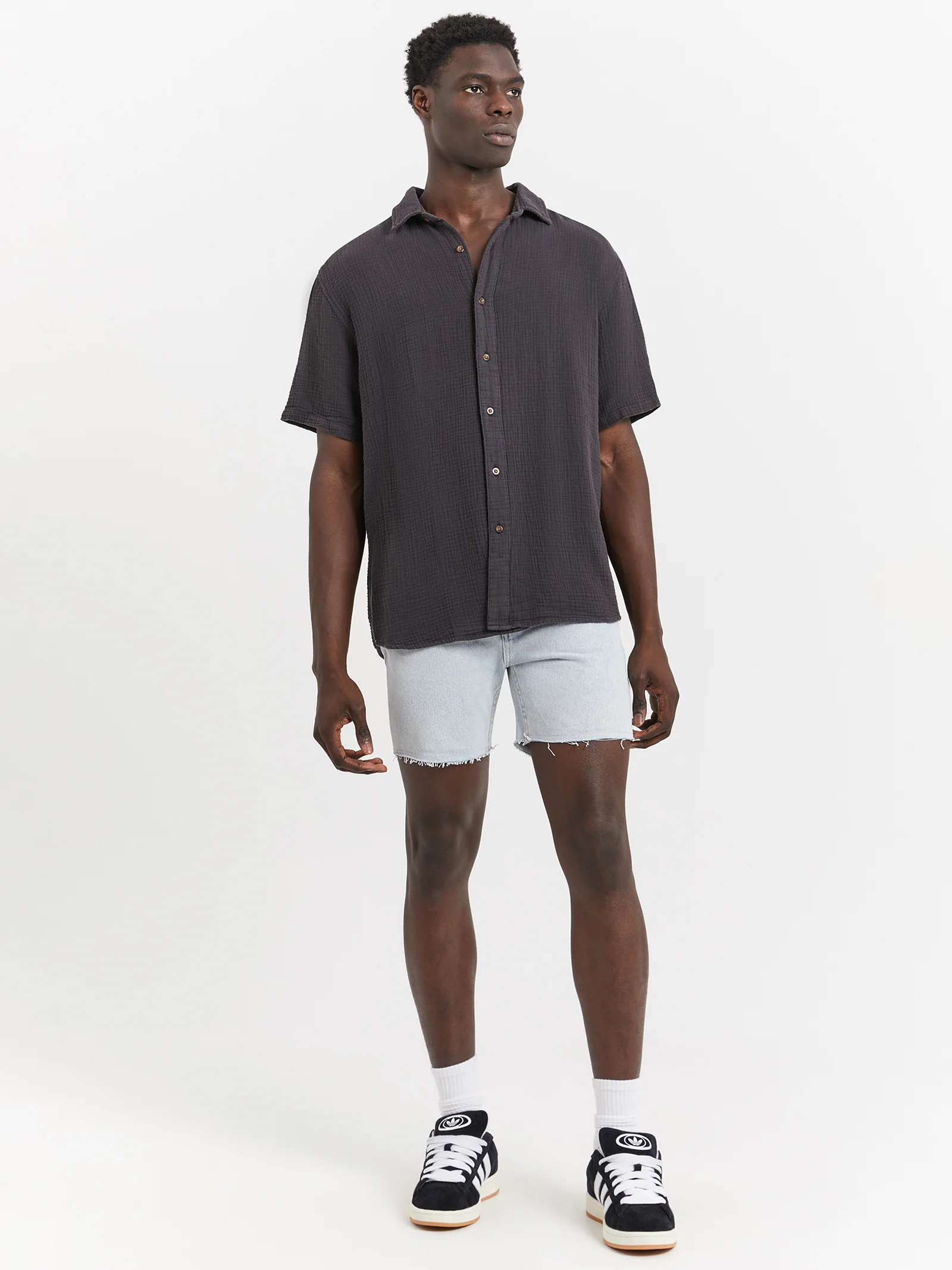 Seersucker Short Sleeve Shirt - Image 4