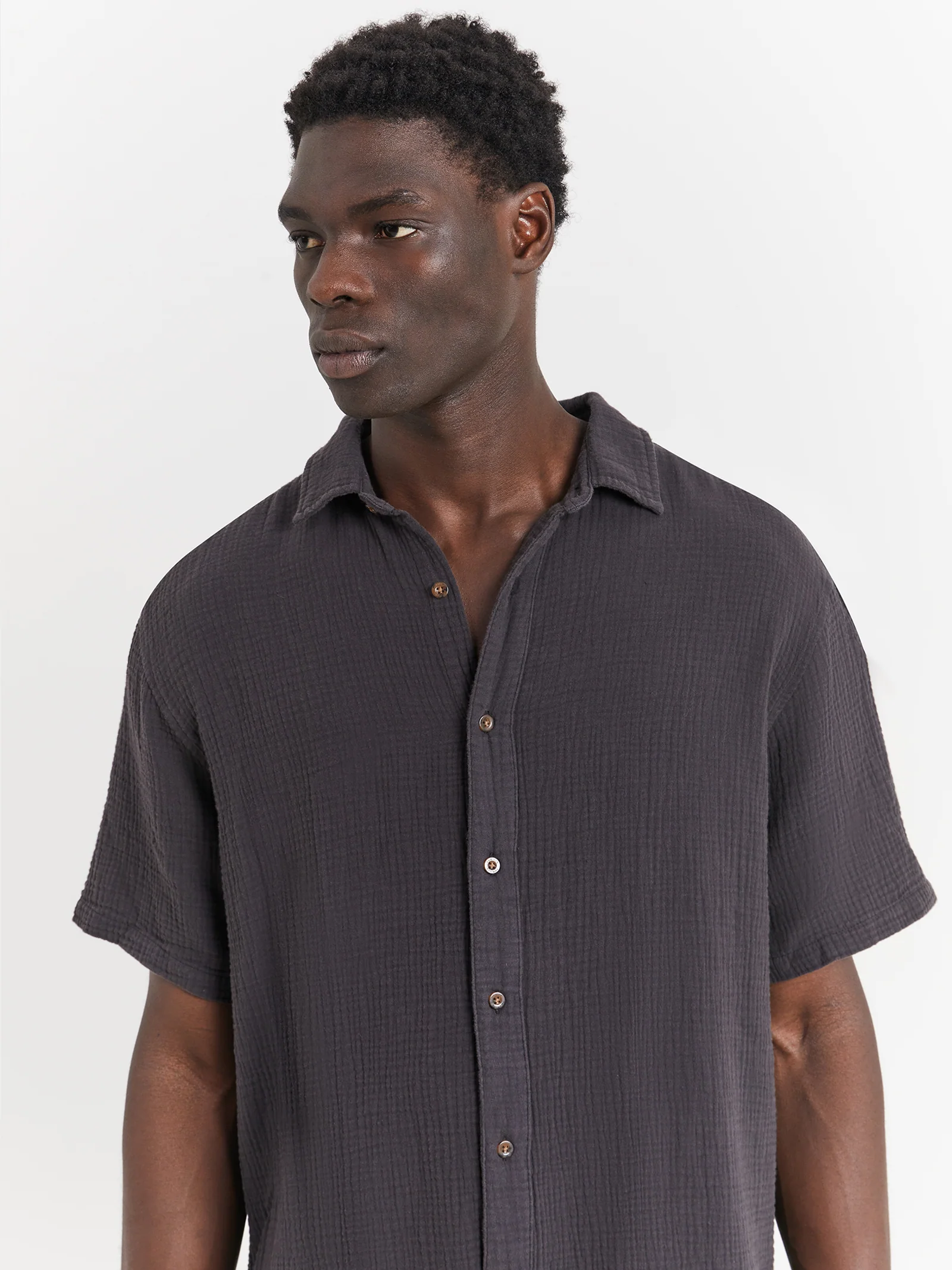 Seersucker Short Sleeve Shirt - Image 5