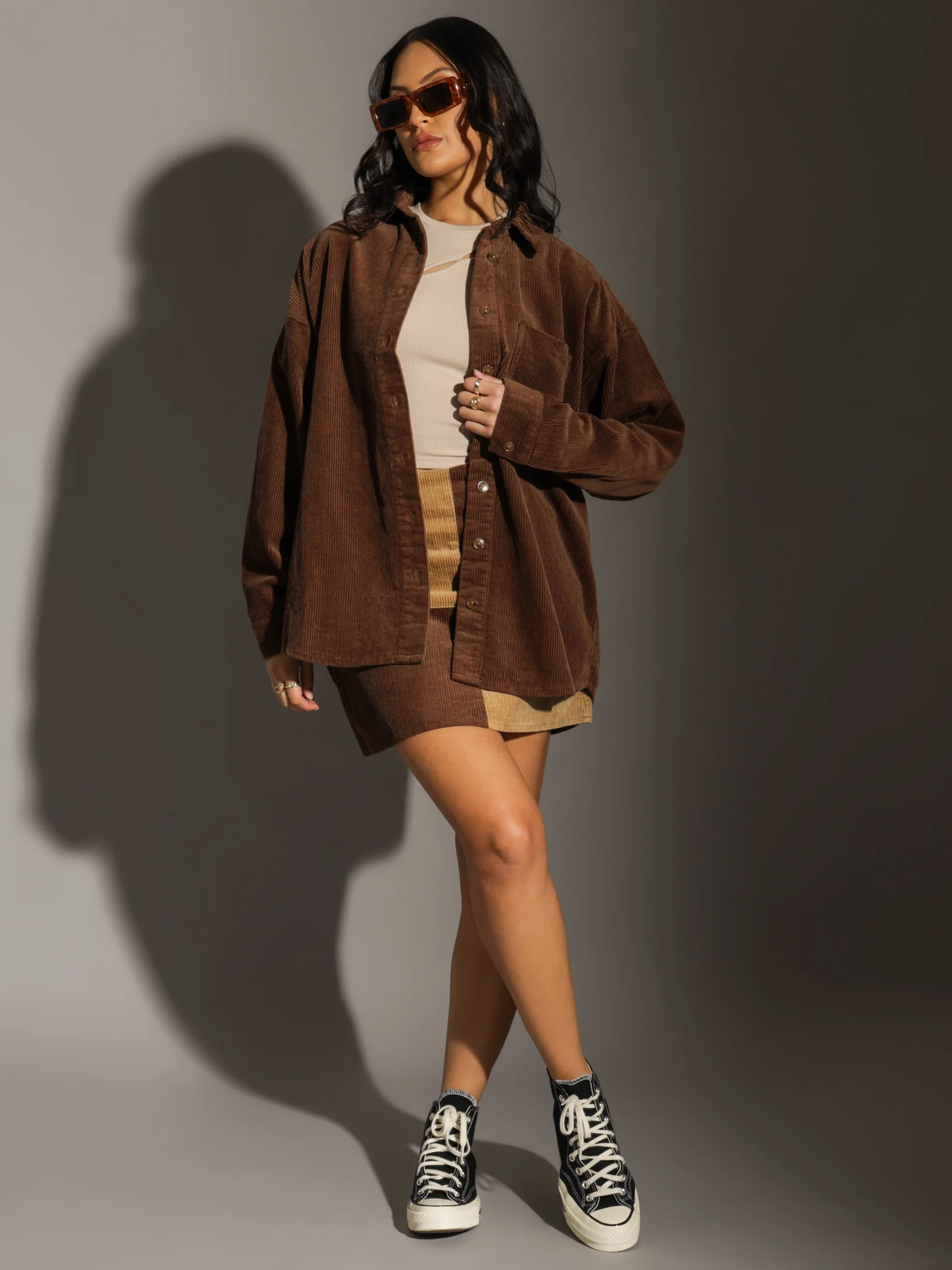 Selena Corduroy Shirt - Image 4