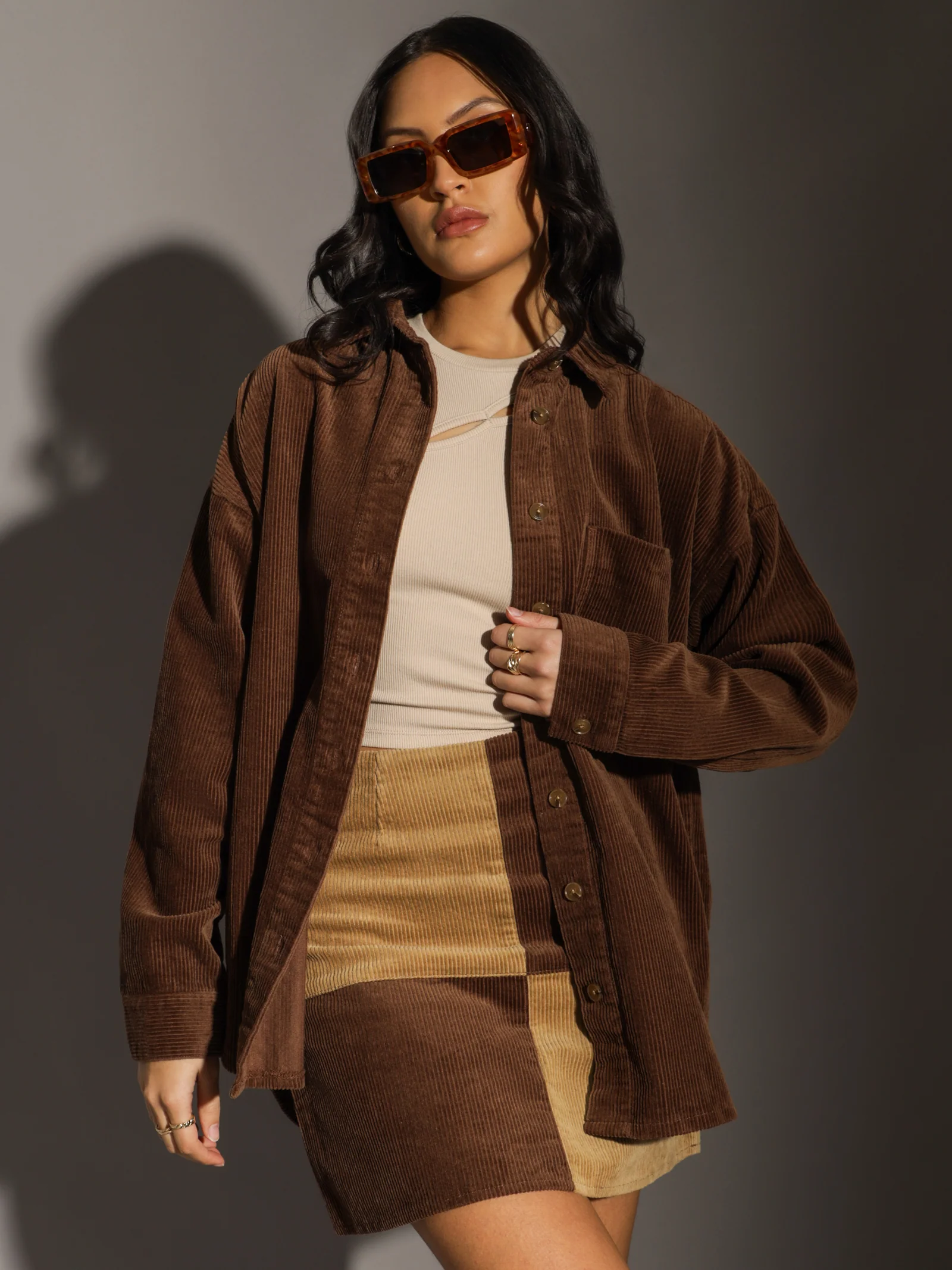 Selena Corduroy Shirt - Image 5