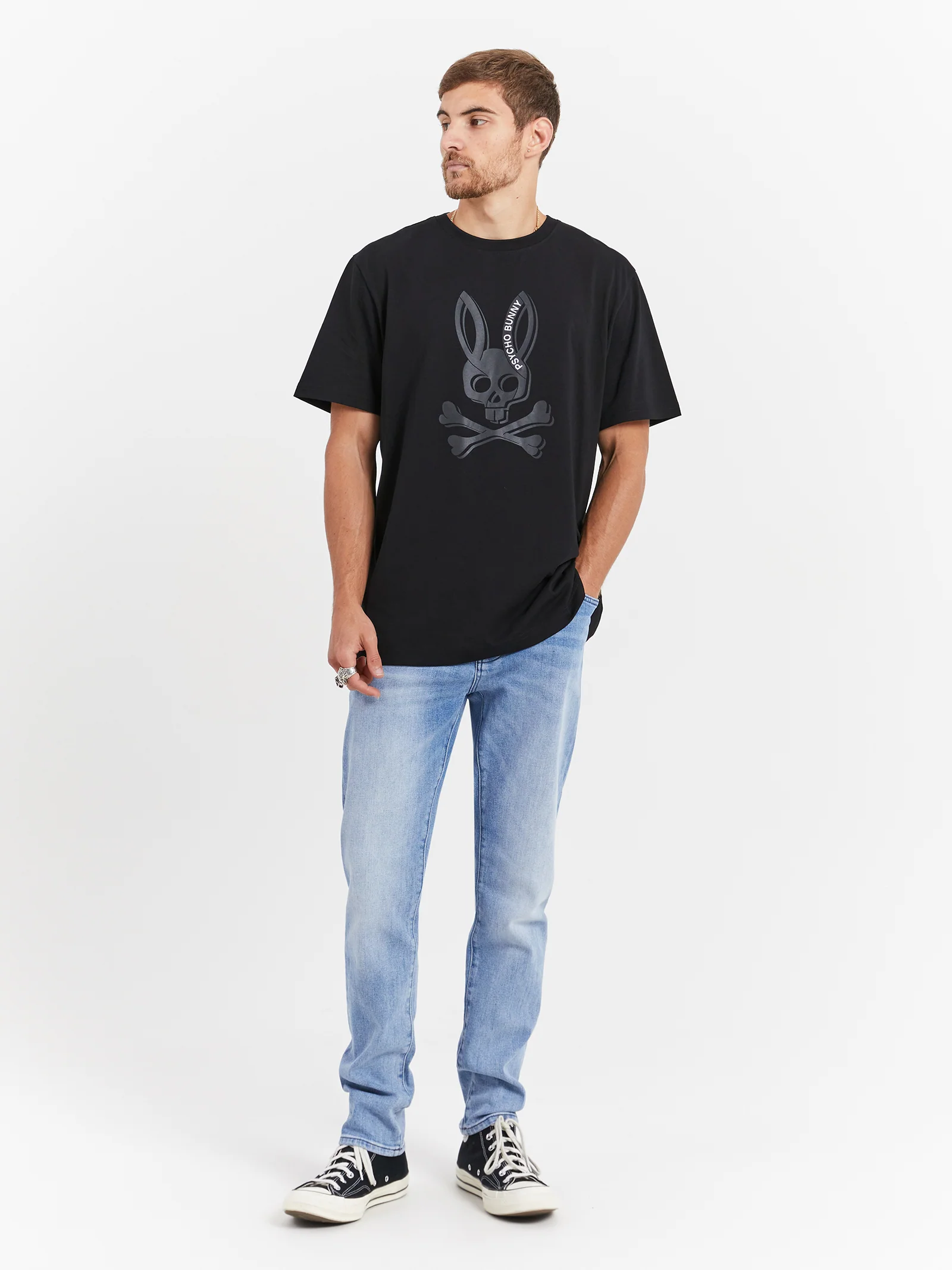 Serge Embroidered Graphic T-Shirt - Image 2