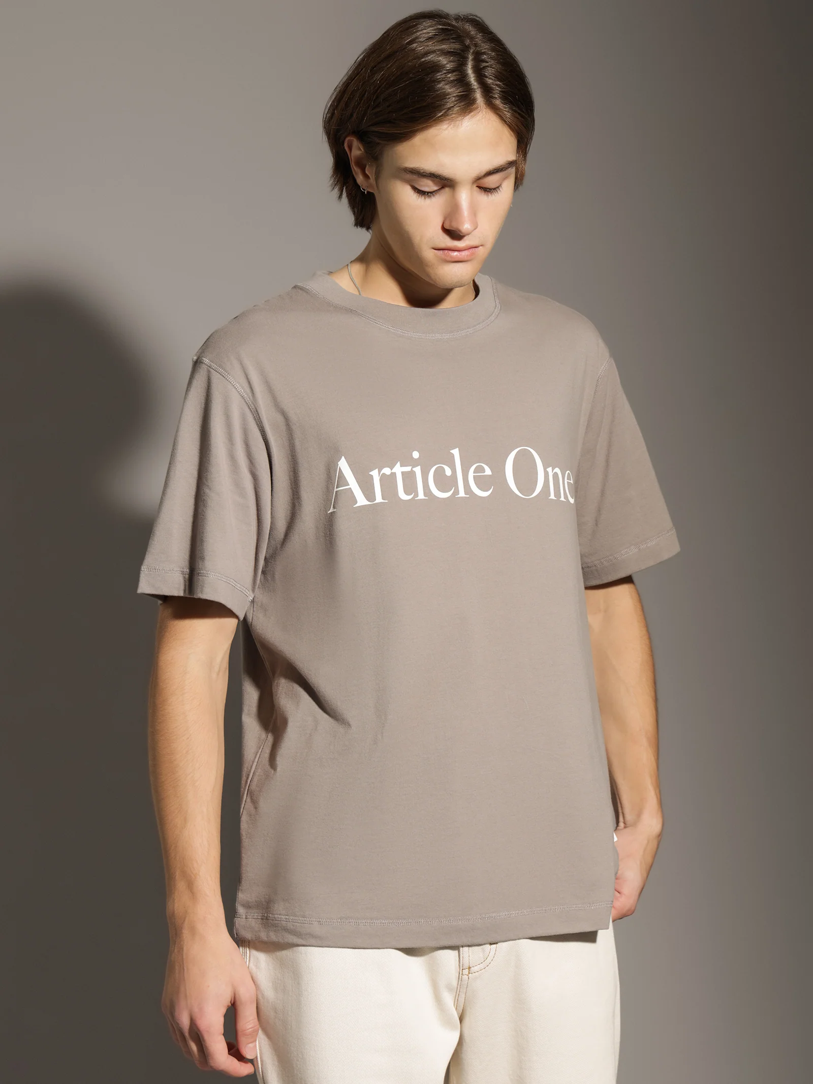 Serif Logo T-Shirt - Image 3