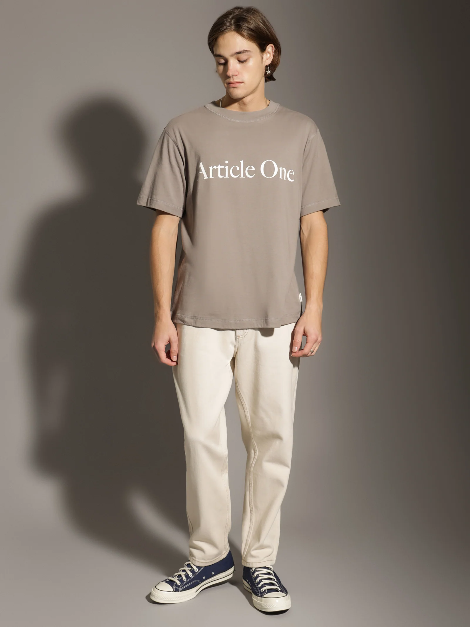 Serif Logo T-Shirt - Image 4