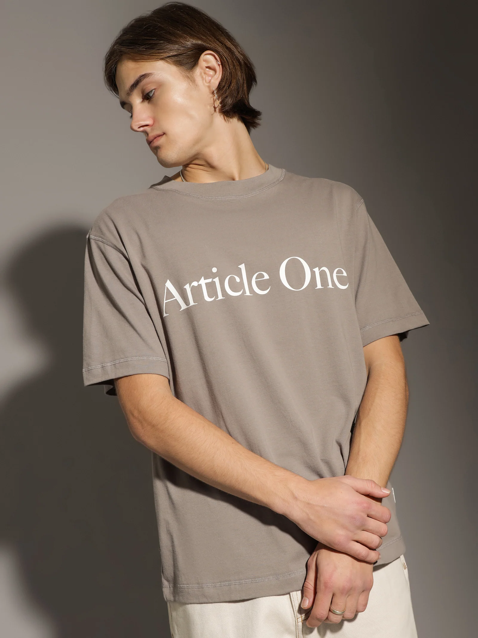 Serif Logo T-Shirt - Image 5