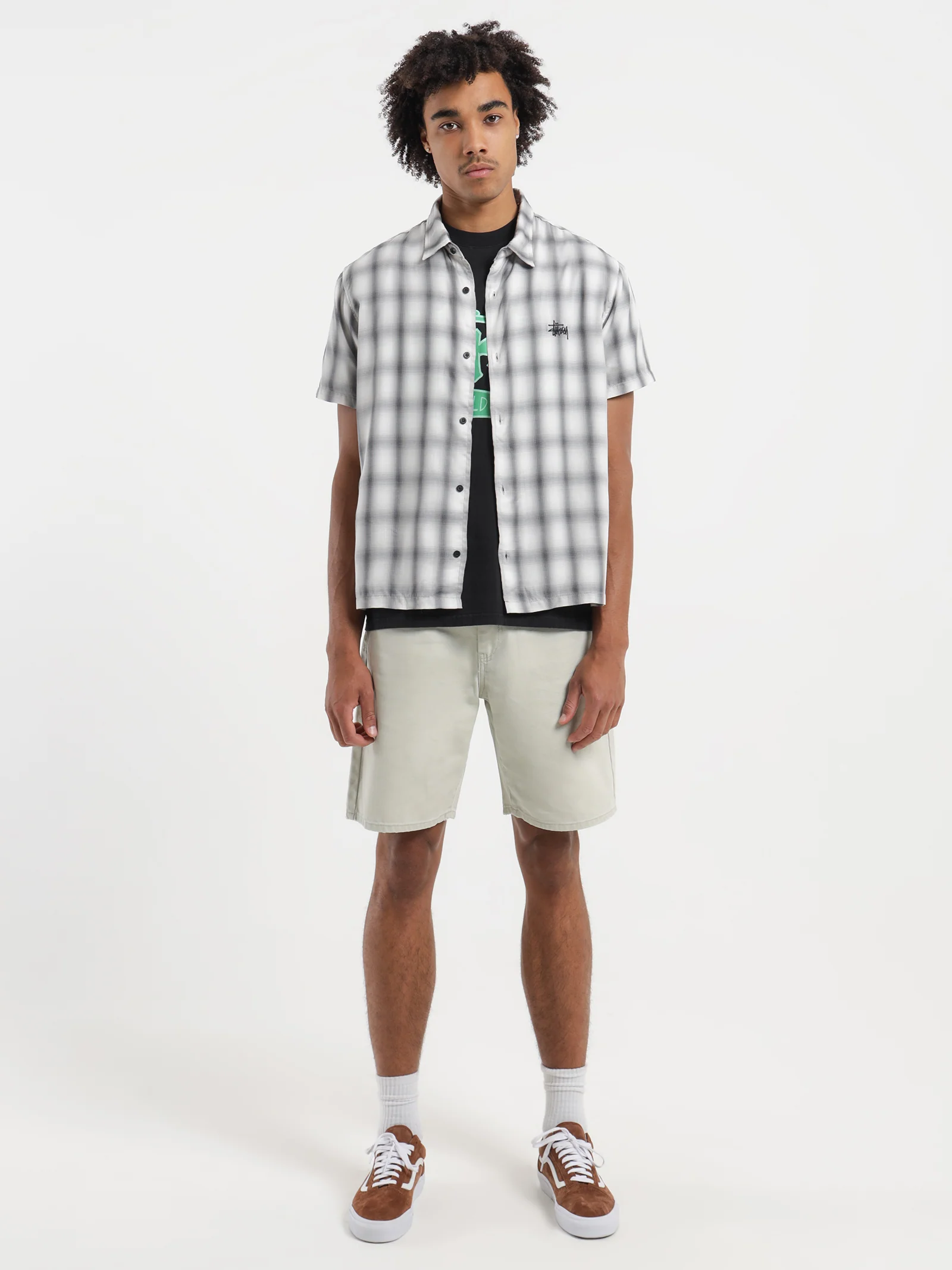 Shadow Plaid T-Shirt - Image 3