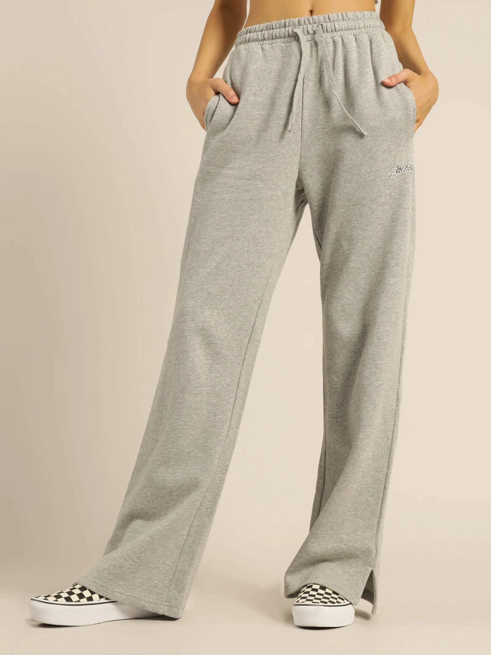 Shadow Script Wide Track Pants