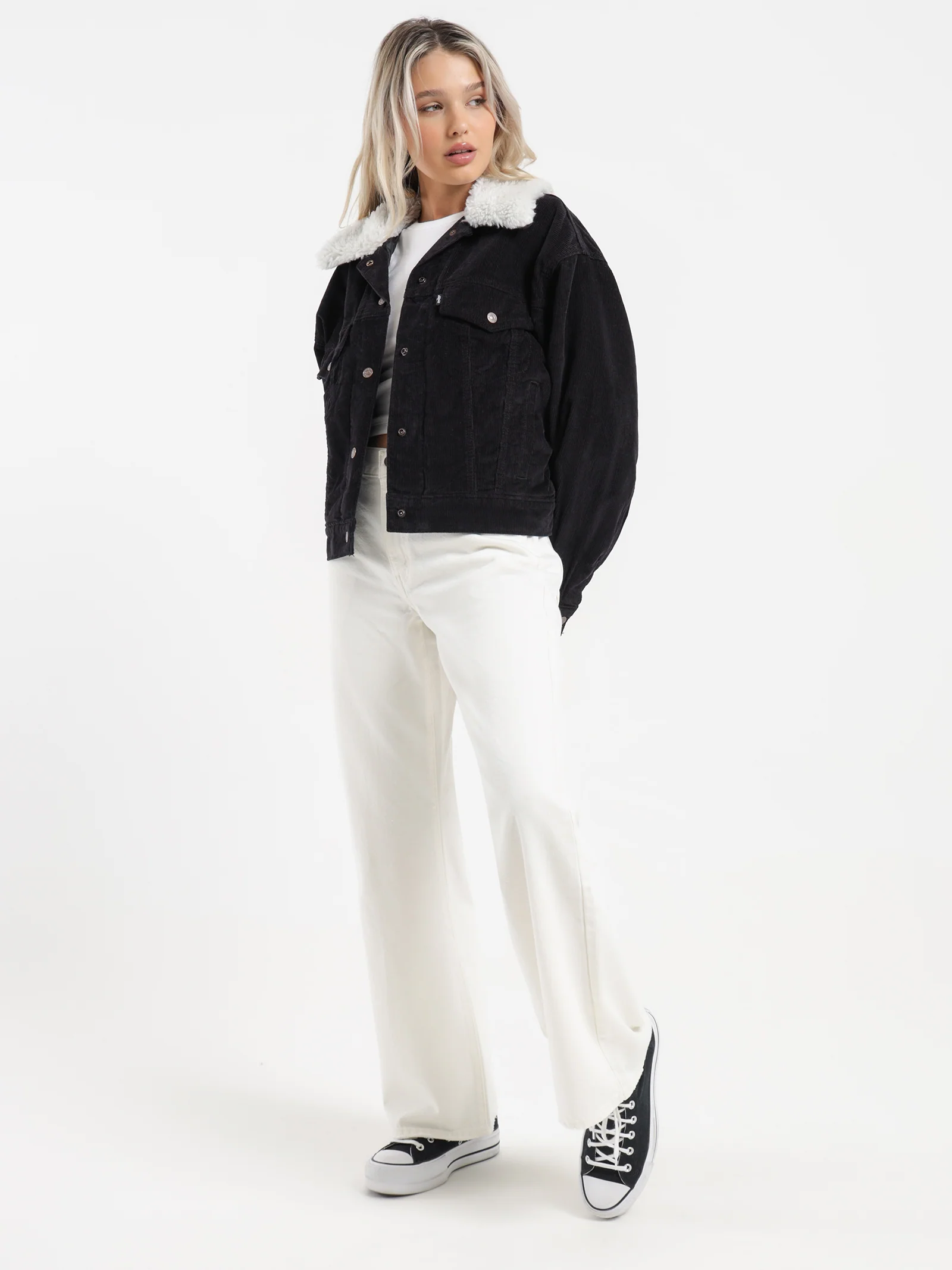 Sherpa Baby Baggy Trucker Jacket - Image 3