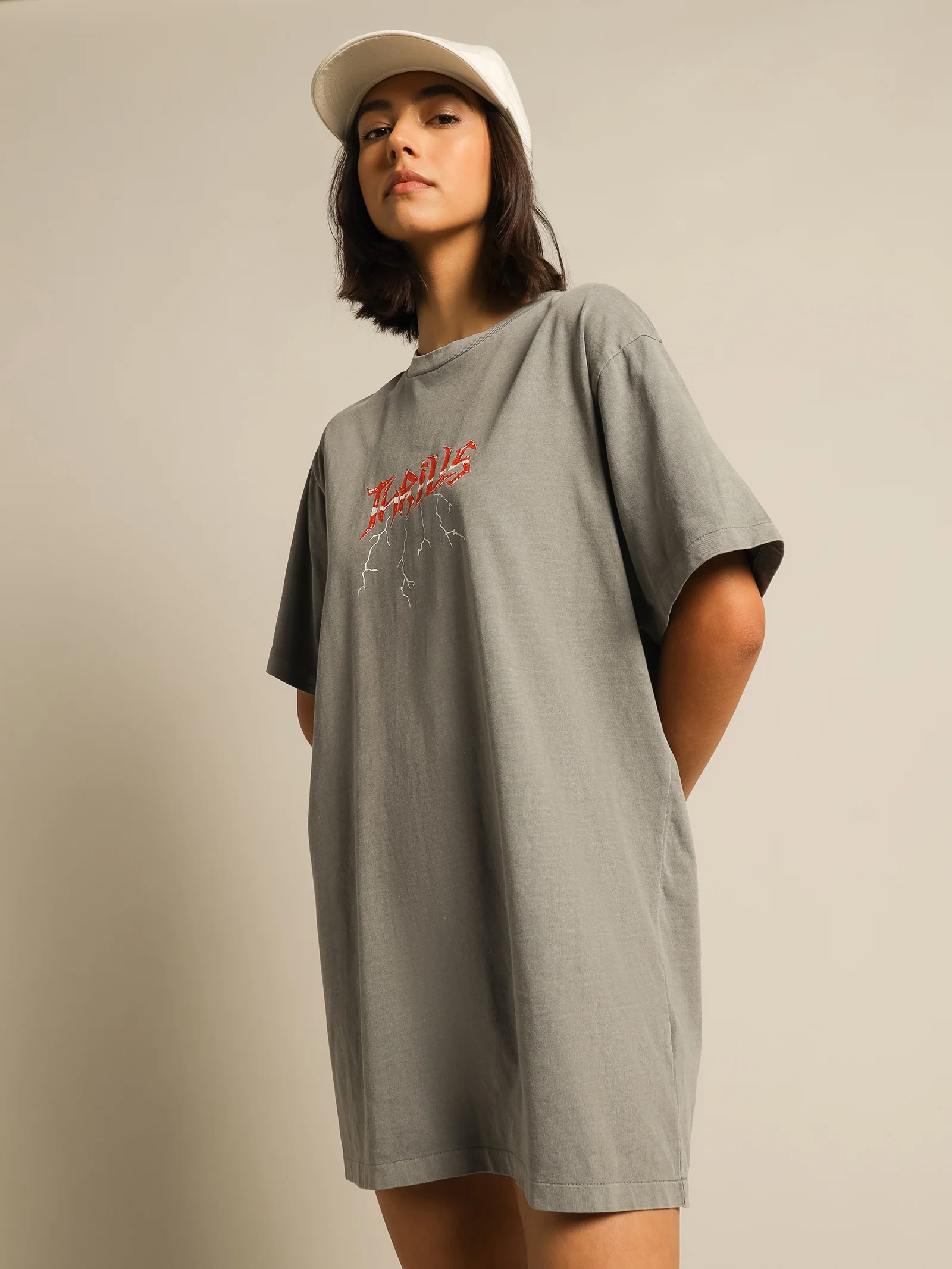 Shocker Merch Fit T-Shirt Dress - Image 3