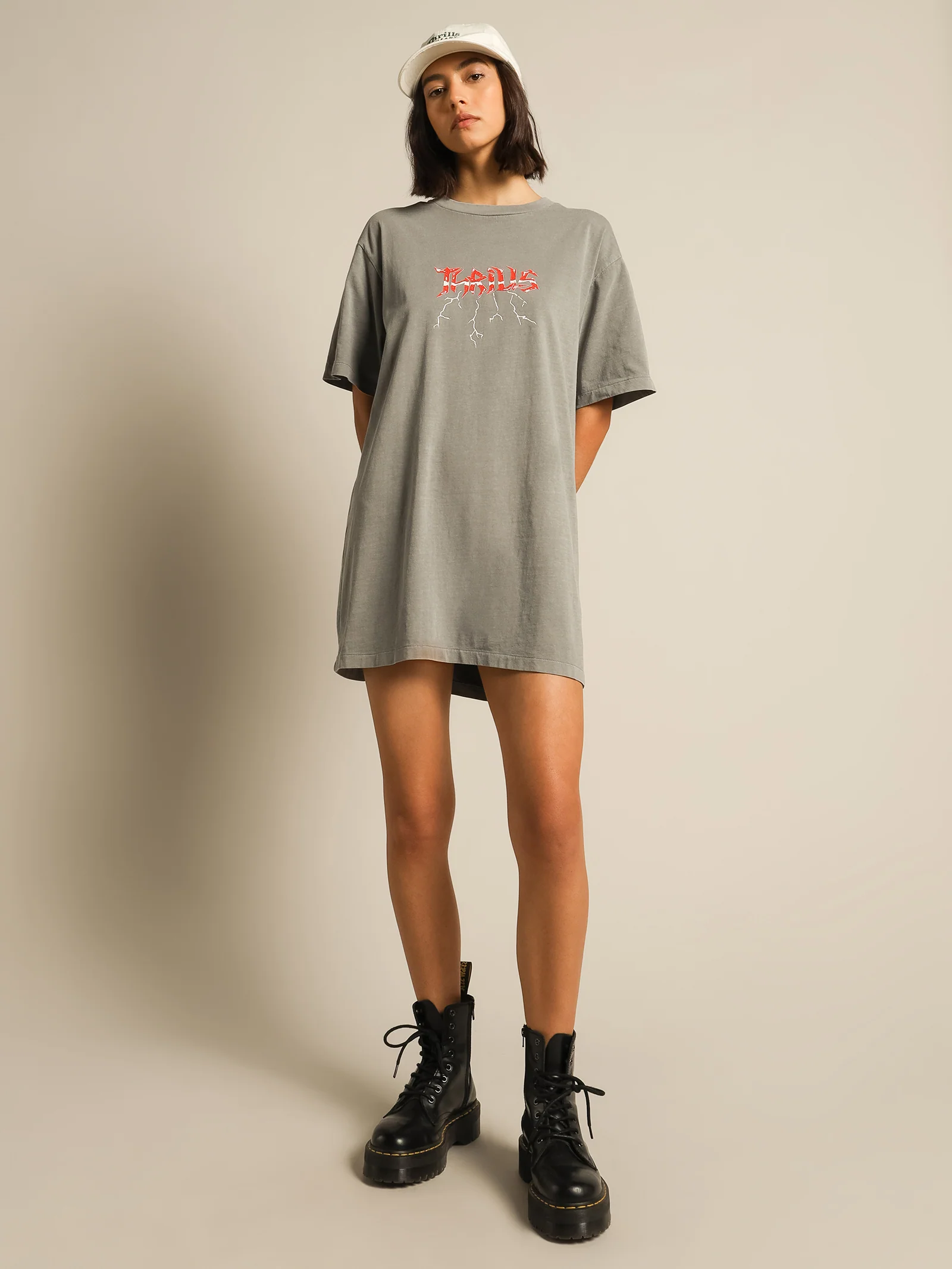 Shocker Merch Fit T-Shirt Dress - Image 5
