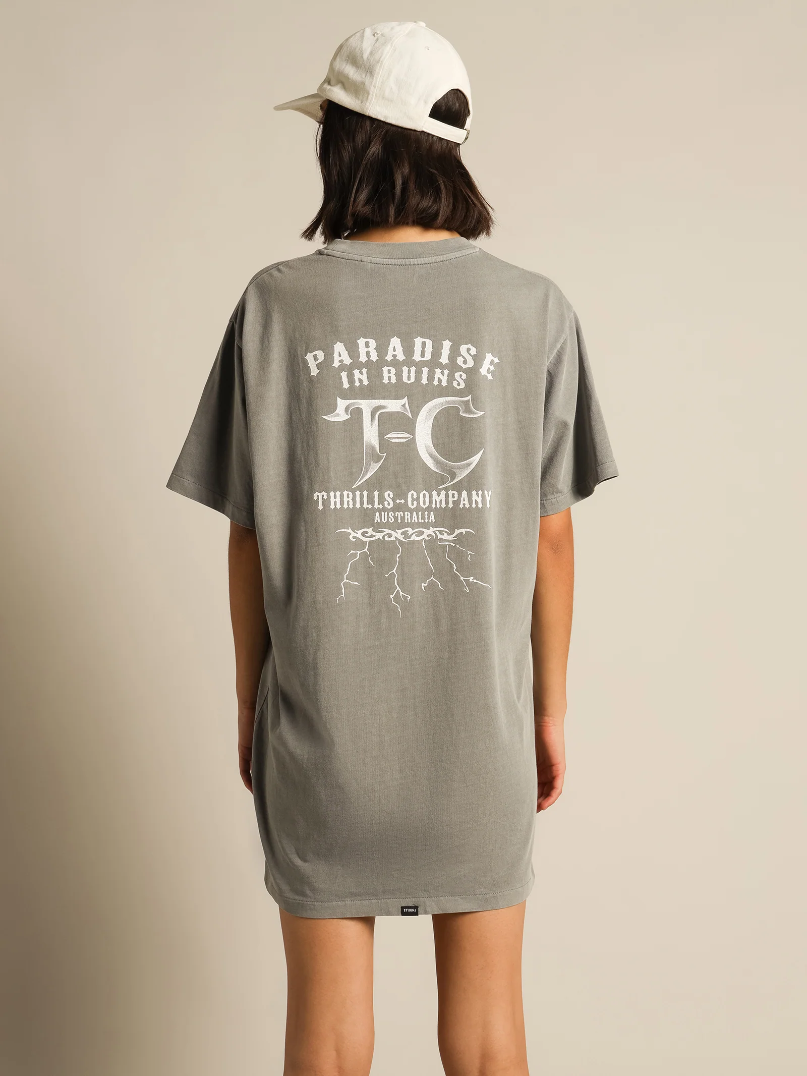 Shocker Merch Fit T-Shirt Dress - Image 6
