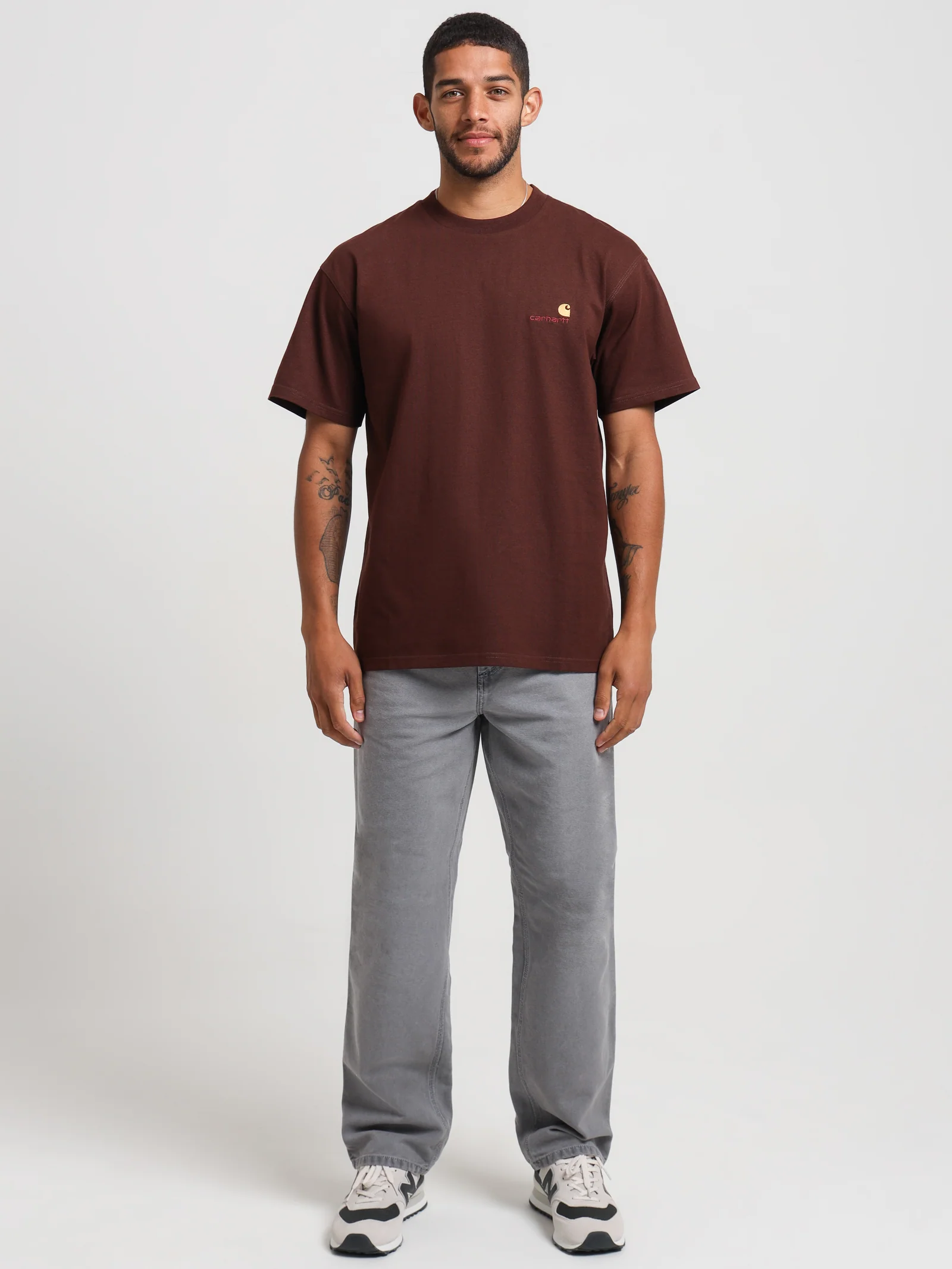 Short Sleeve American Script T-Shirt - Image 2