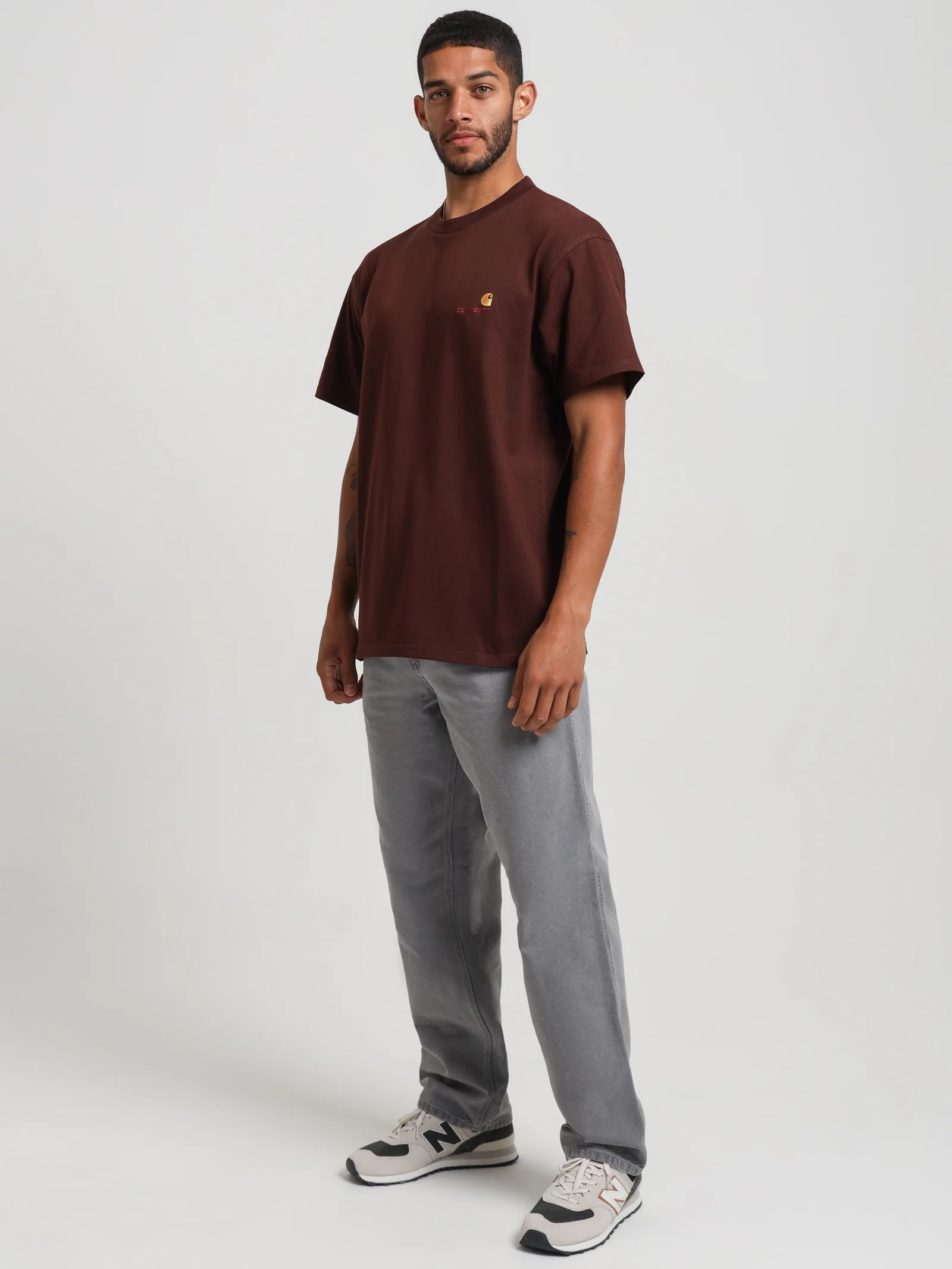 Short Sleeve American Script T-Shirt - Image 4