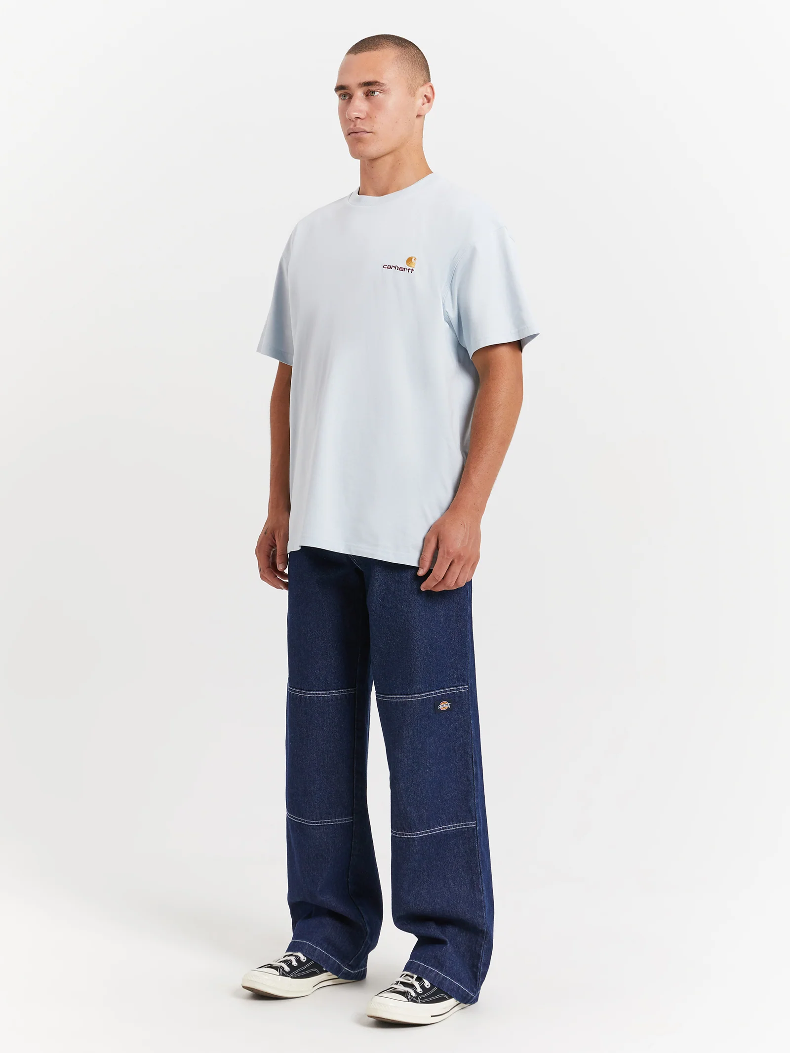 Short Sleeve American Script T-Shirt - Image 4