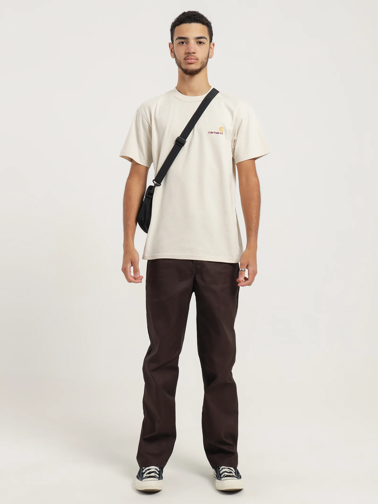 Short Sleeve American Script T-Shirt - Image 4
