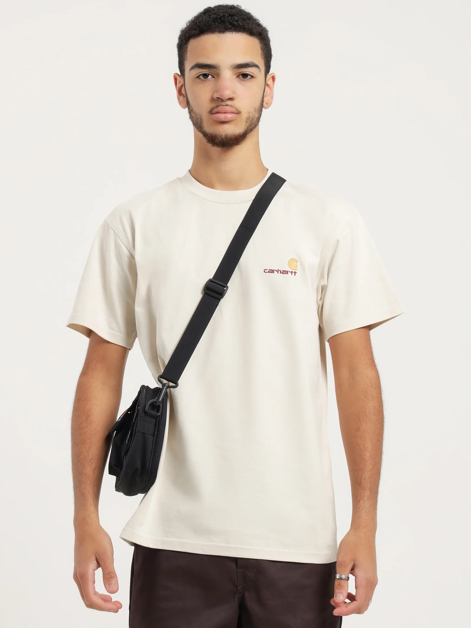 Short Sleeve American Script T-Shirt - Image 5