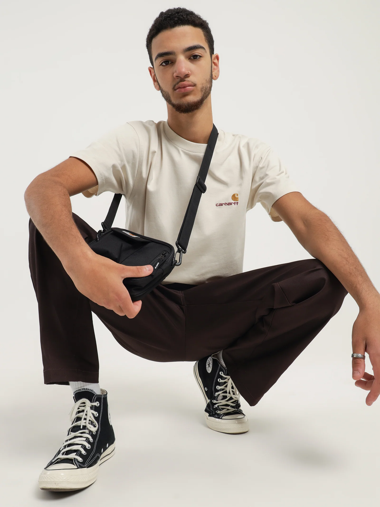 Short Sleeve American Script T-Shirt - Image 6