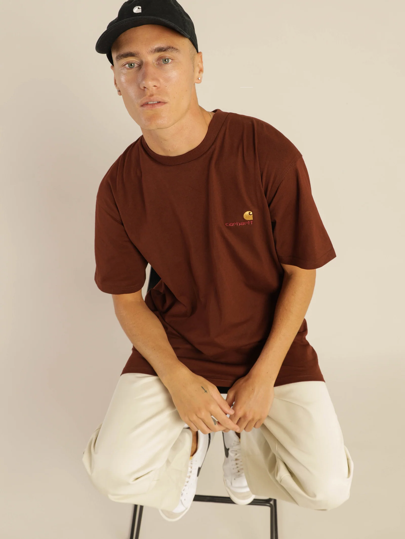 Short Sleeve American Script T-Shirt - Image 2