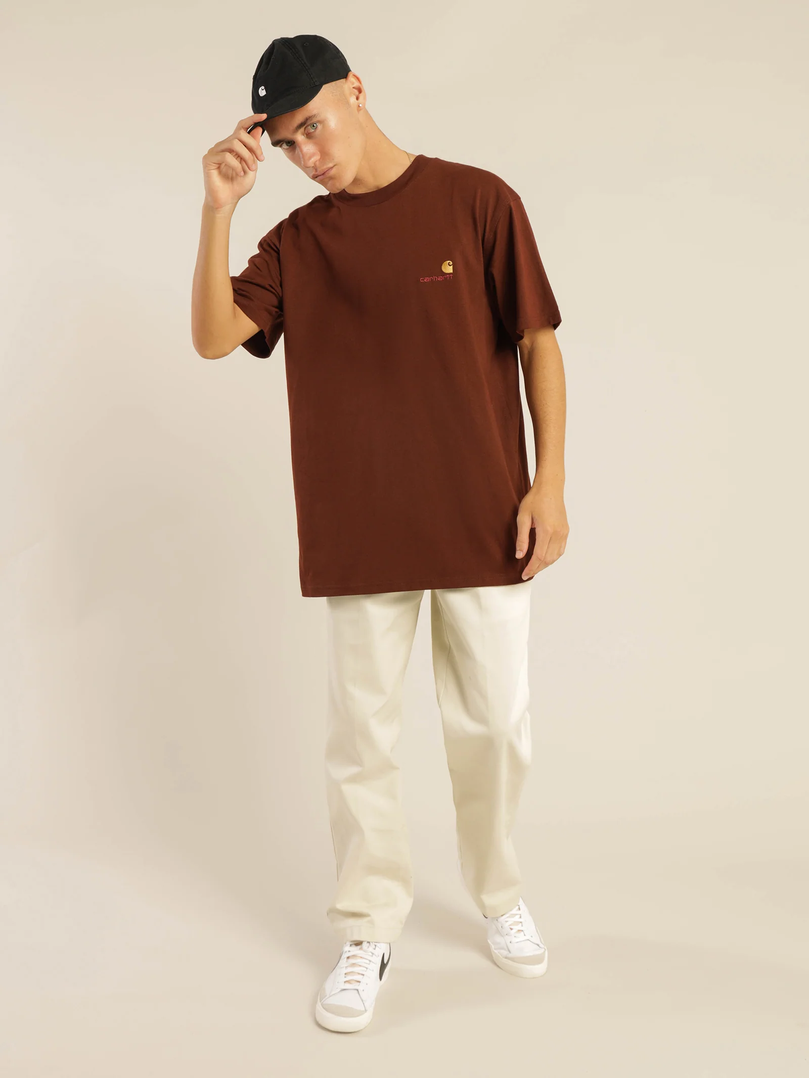 Short Sleeve American Script T-Shirt - Image 3