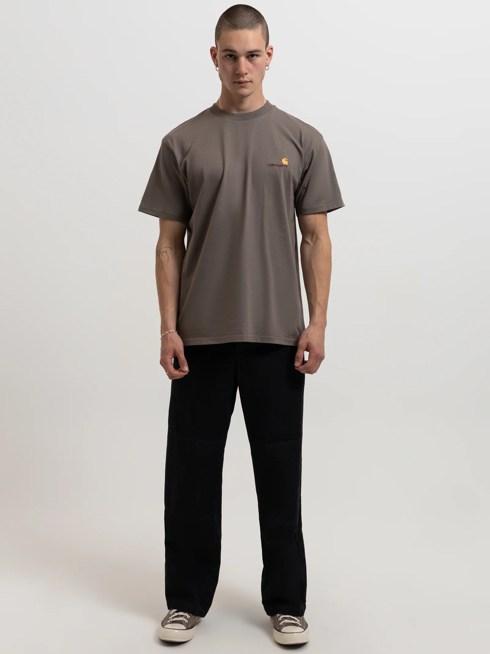 Short Sleeve American Script T-Shirt - Image 2