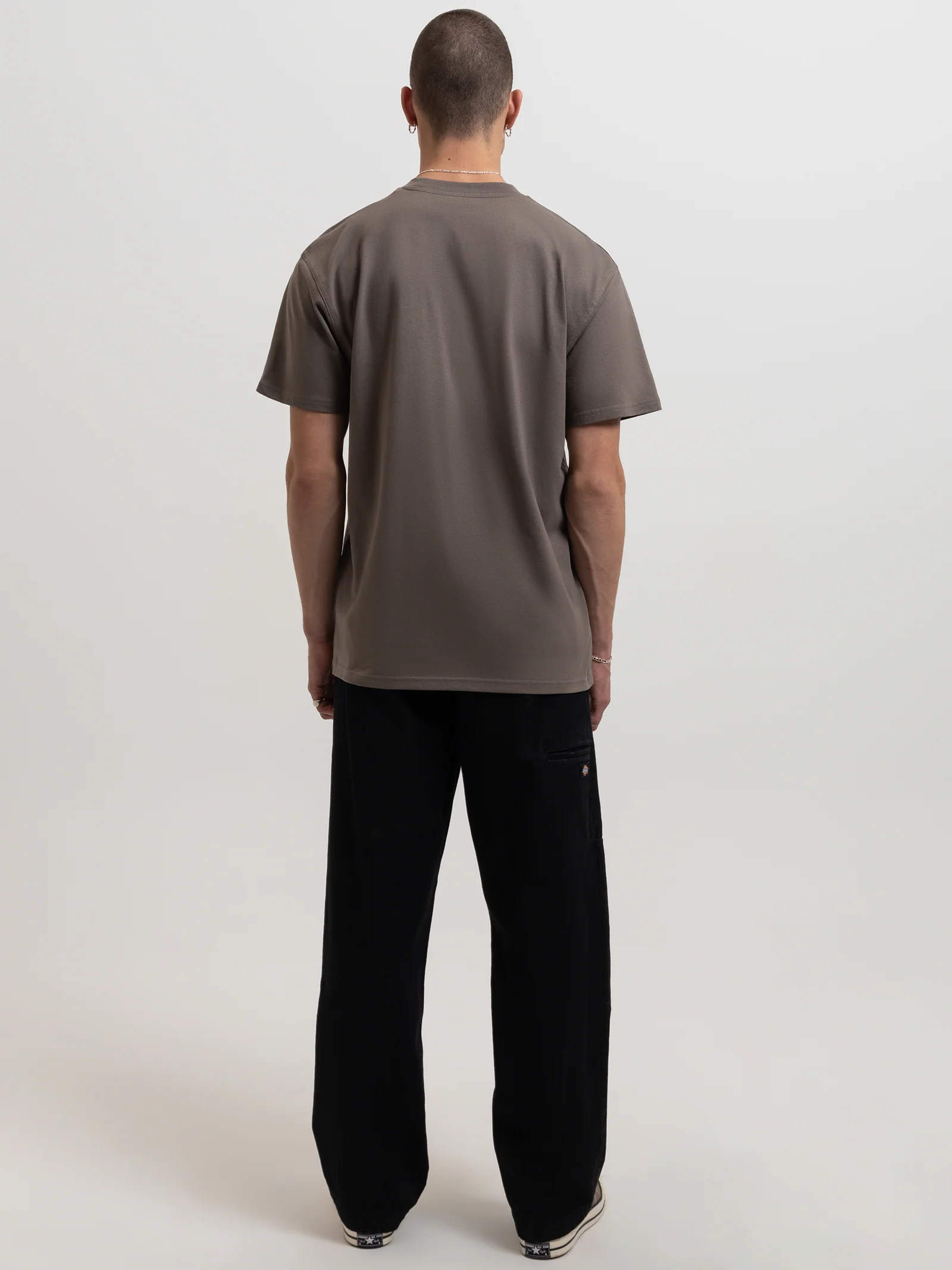 Short Sleeve American Script T-Shirt - Image 5