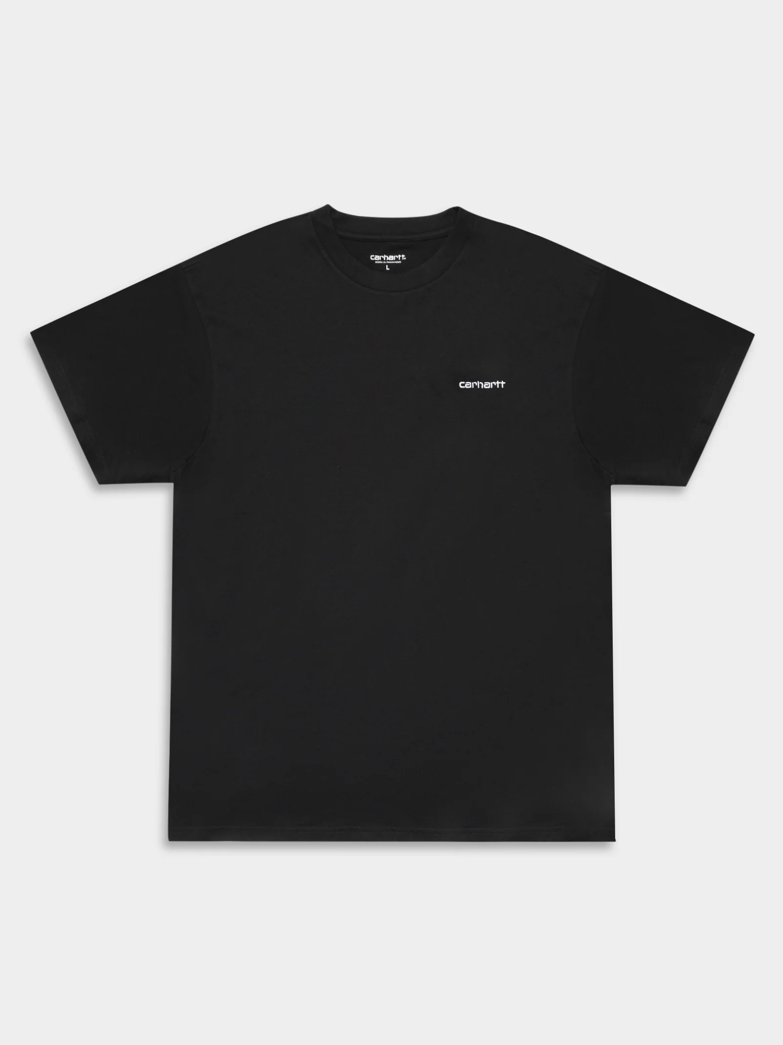 Short Sleeve Embroidered Script T-Shirt - Image 4