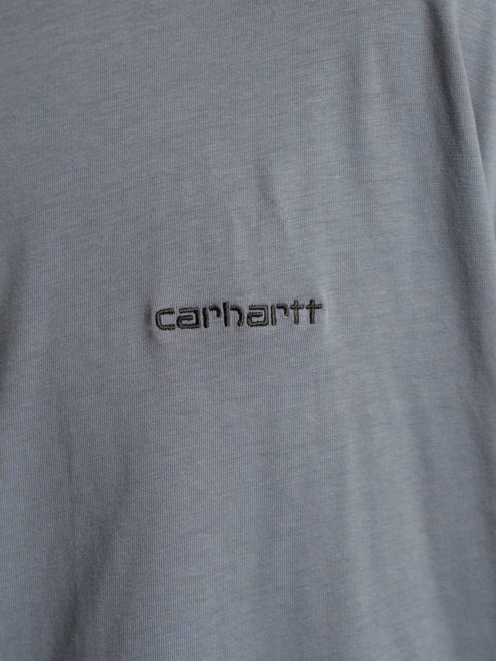 Short Sleeve Embroidered Script T-Shirt - Image 5