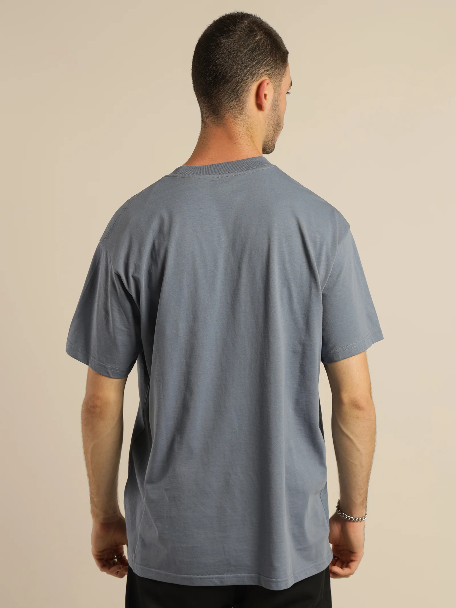 Short Sleeve Embroidered Script T-Shirt - Image 6
