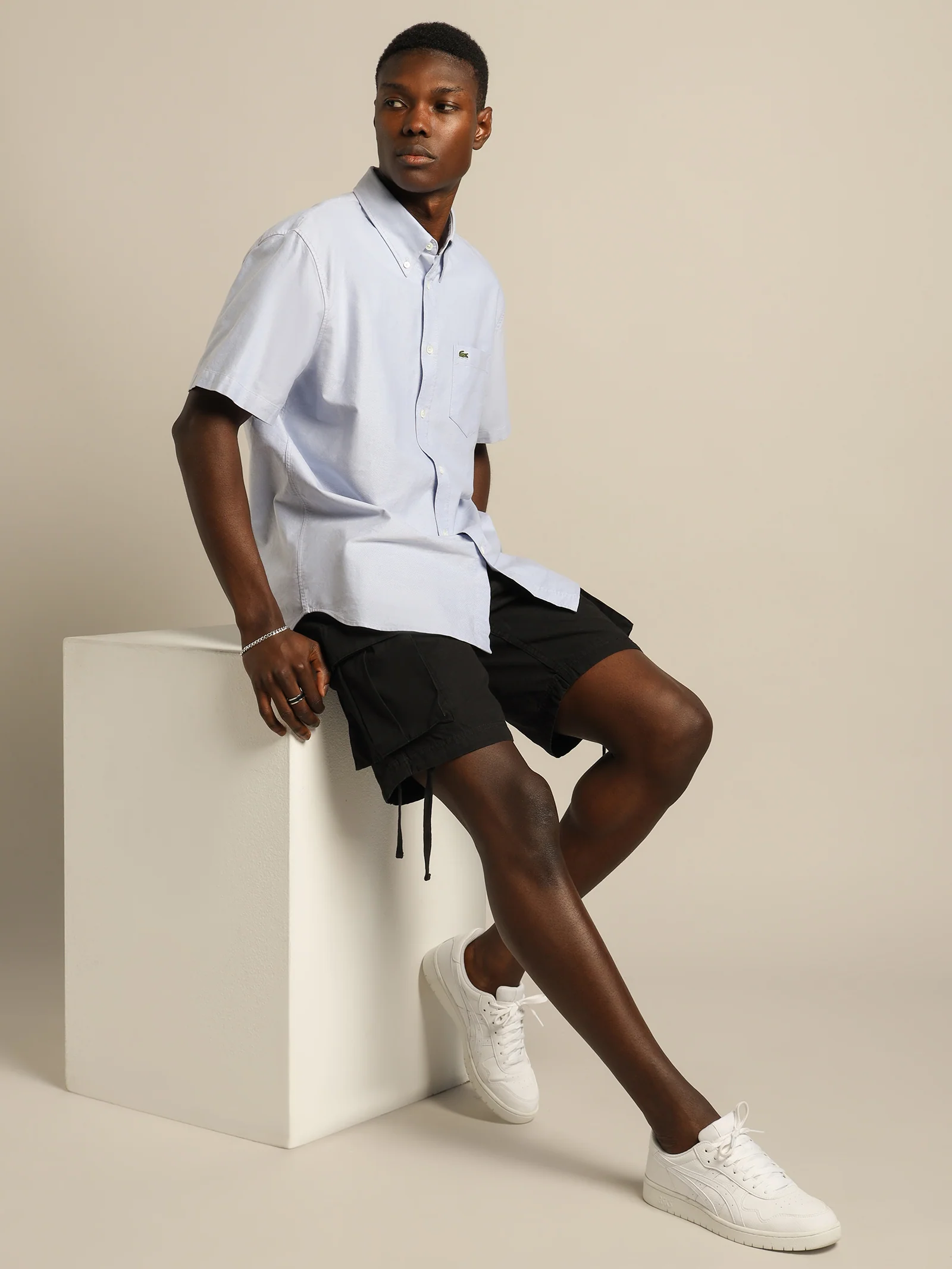 Short Sleeve Oxford Shirt - Image 2