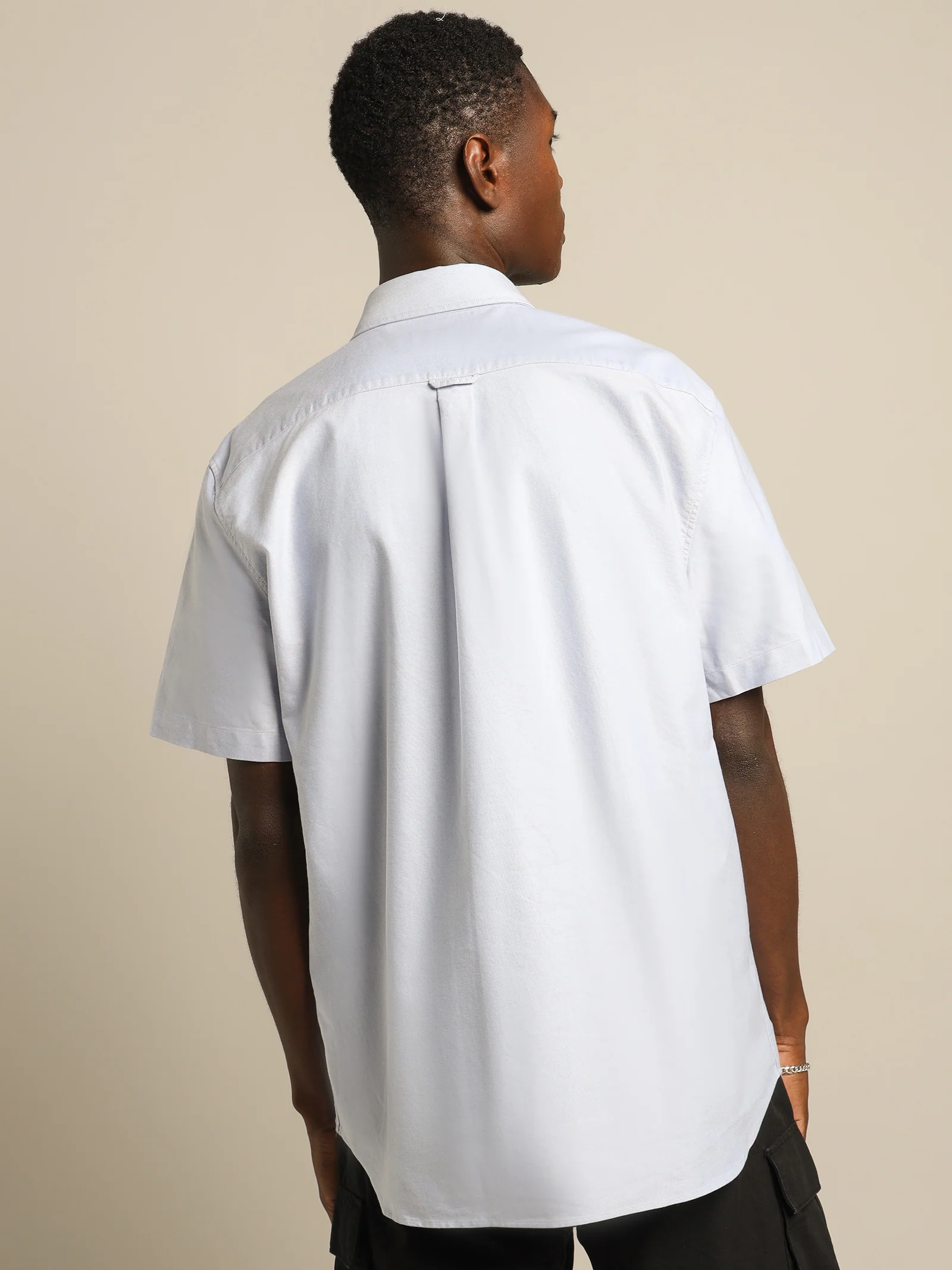 Short Sleeve Oxford Shirt - Image 5