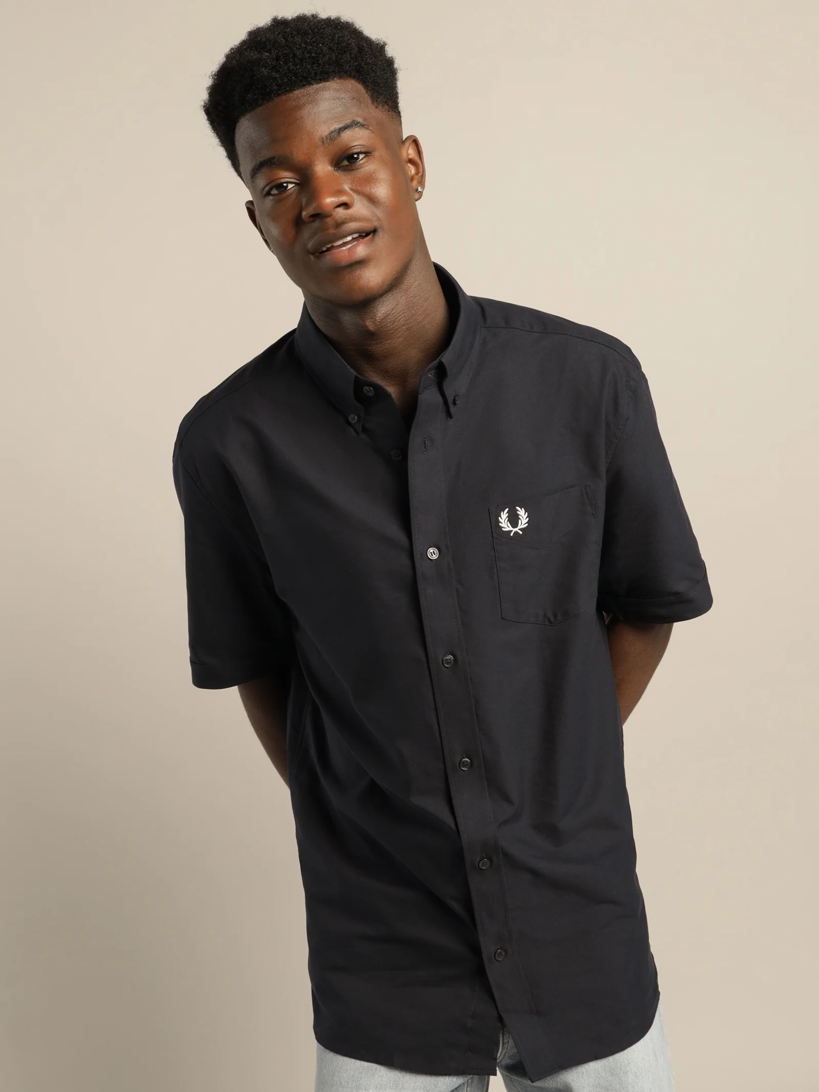 Short Sleeve Oxford Shirt