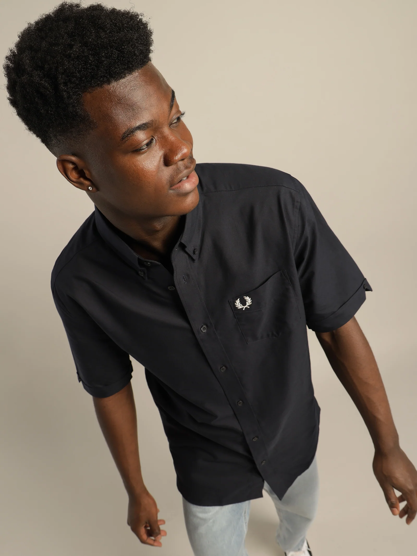 Short Sleeve Oxford Shirt - Image 2
