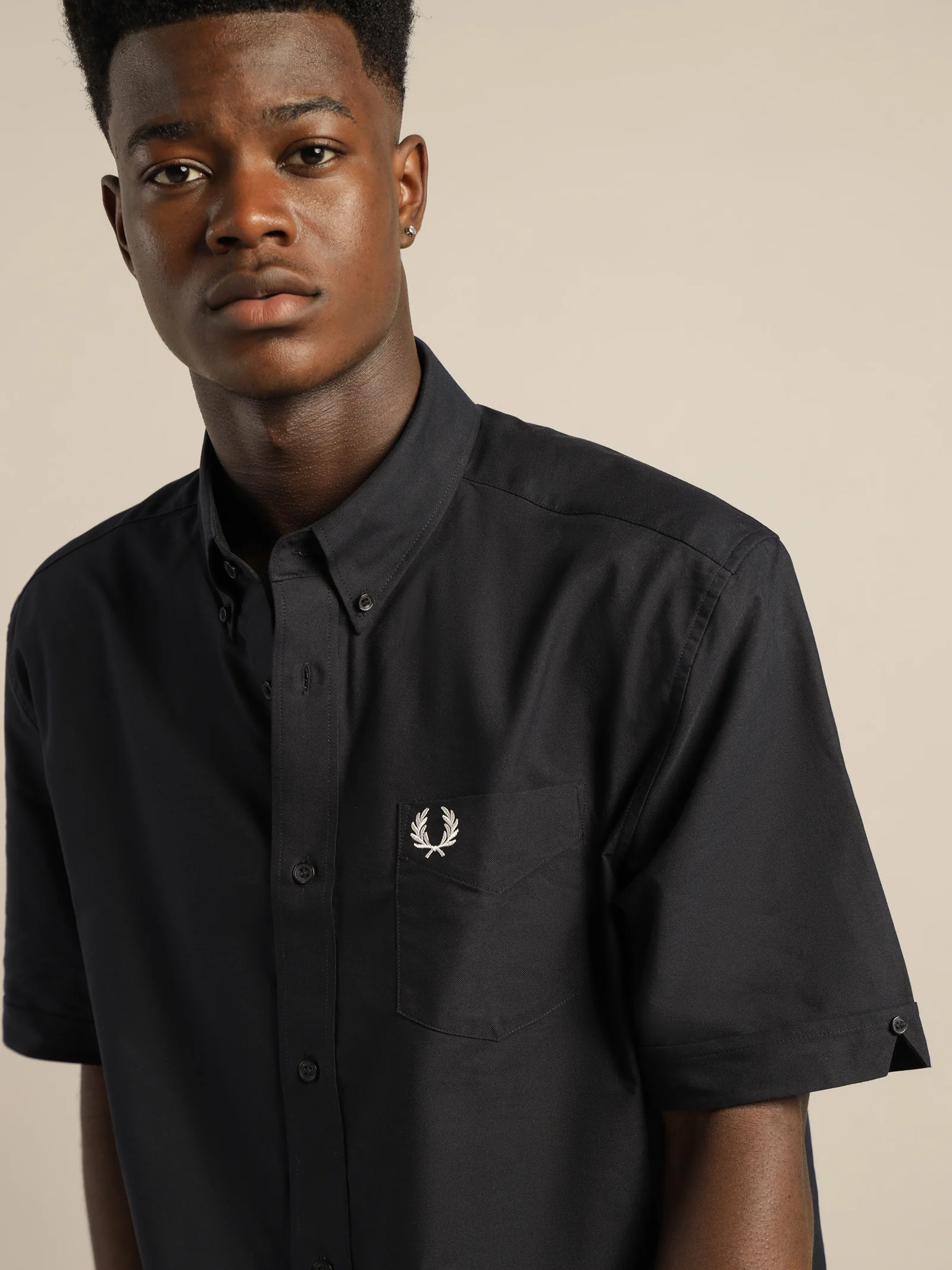 Short Sleeve Oxford Shirt - Image 4