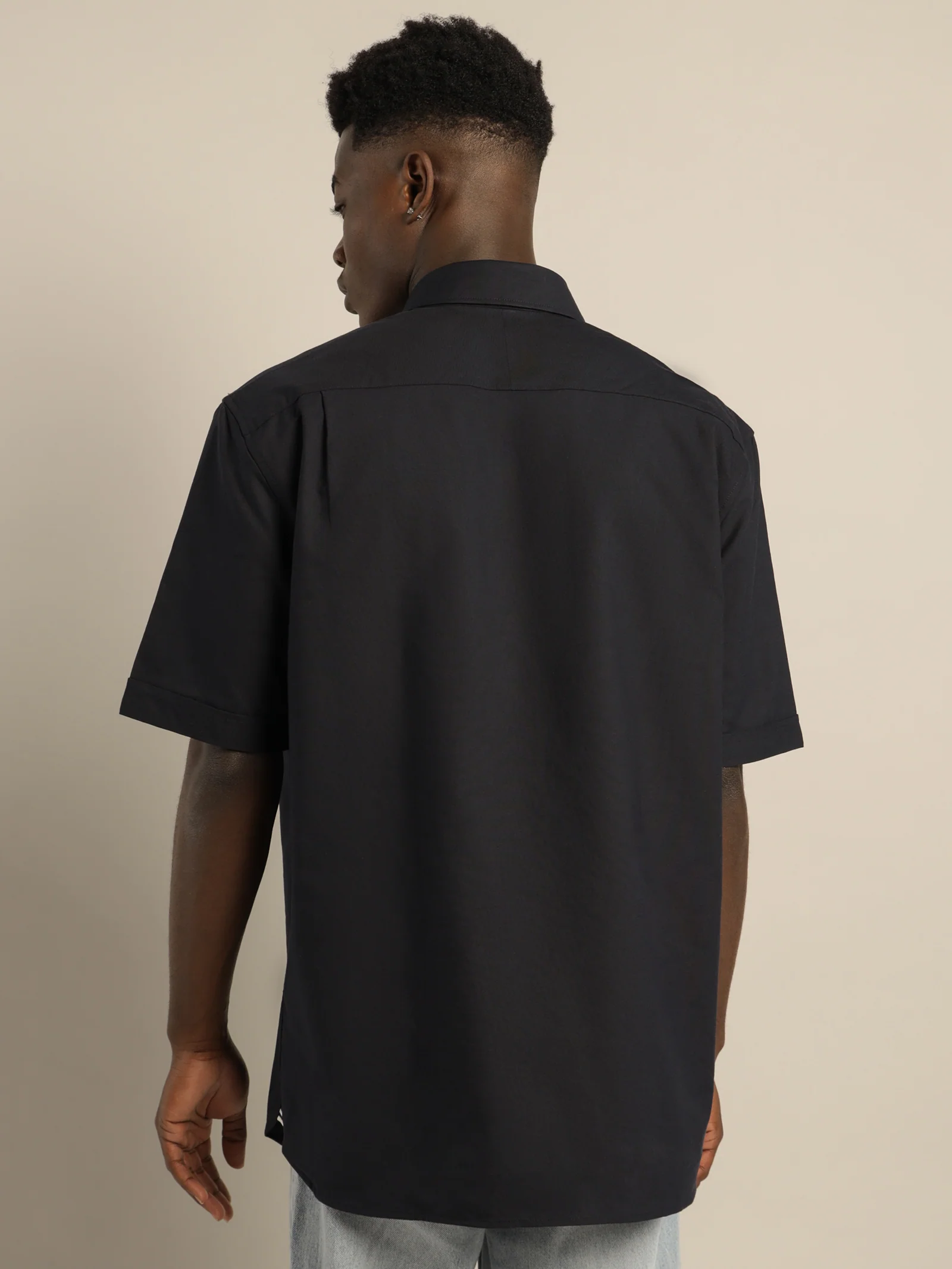 Short Sleeve Oxford Shirt - Image 5