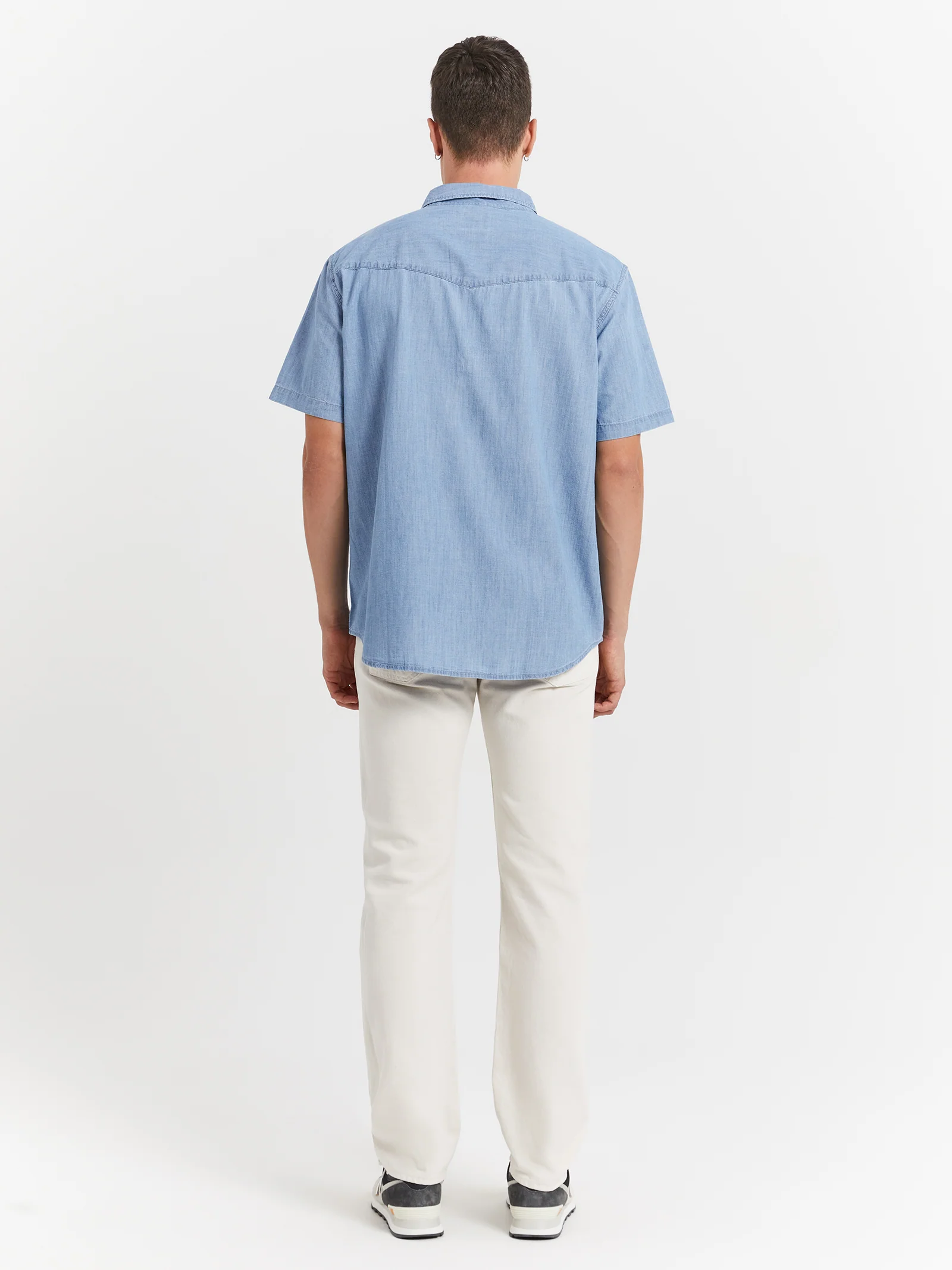 Short Sleeve Relaxed Fit Western Shirt - Image 5