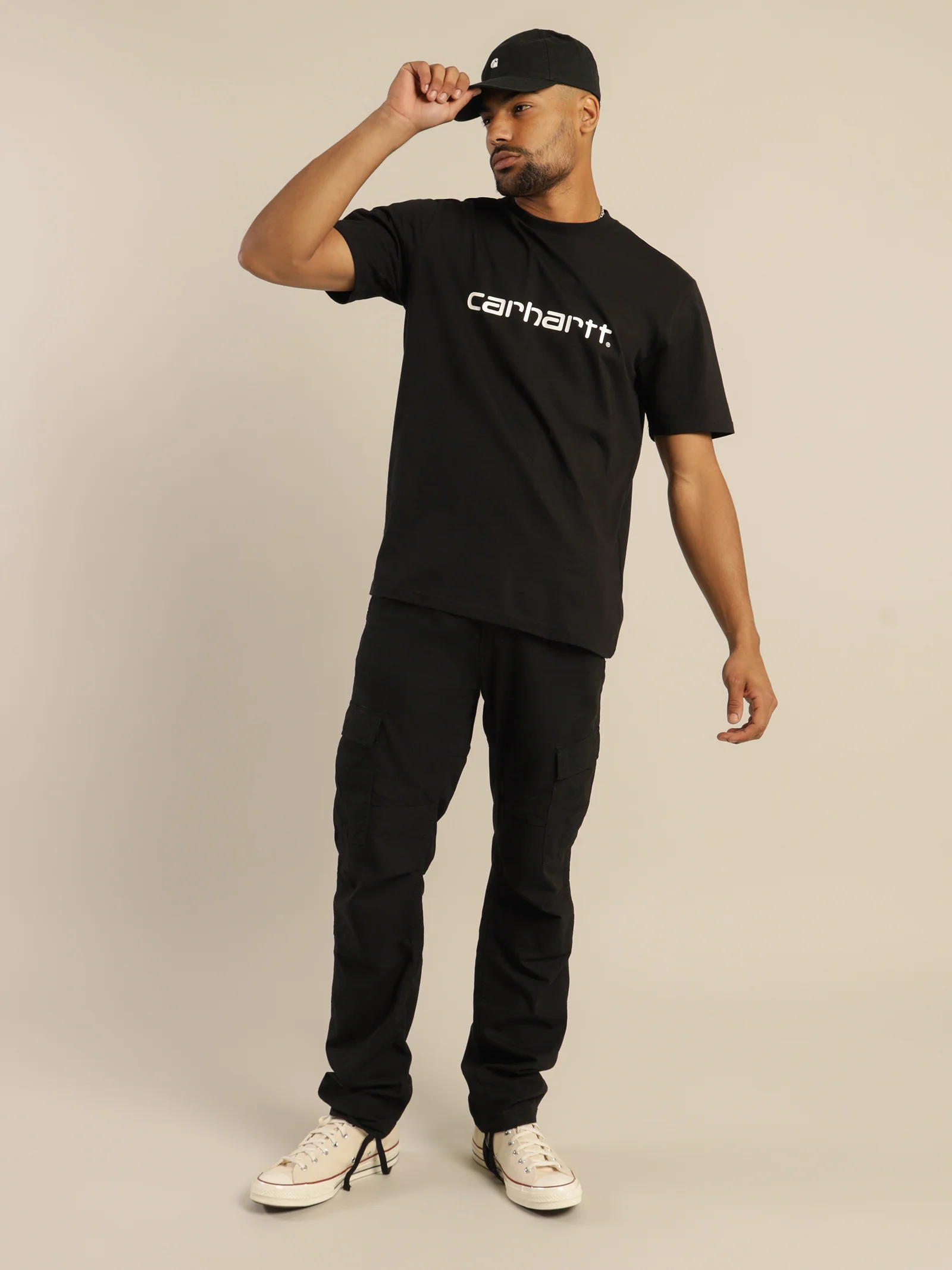 Short Sleeve Script T-Shirt - Image 4