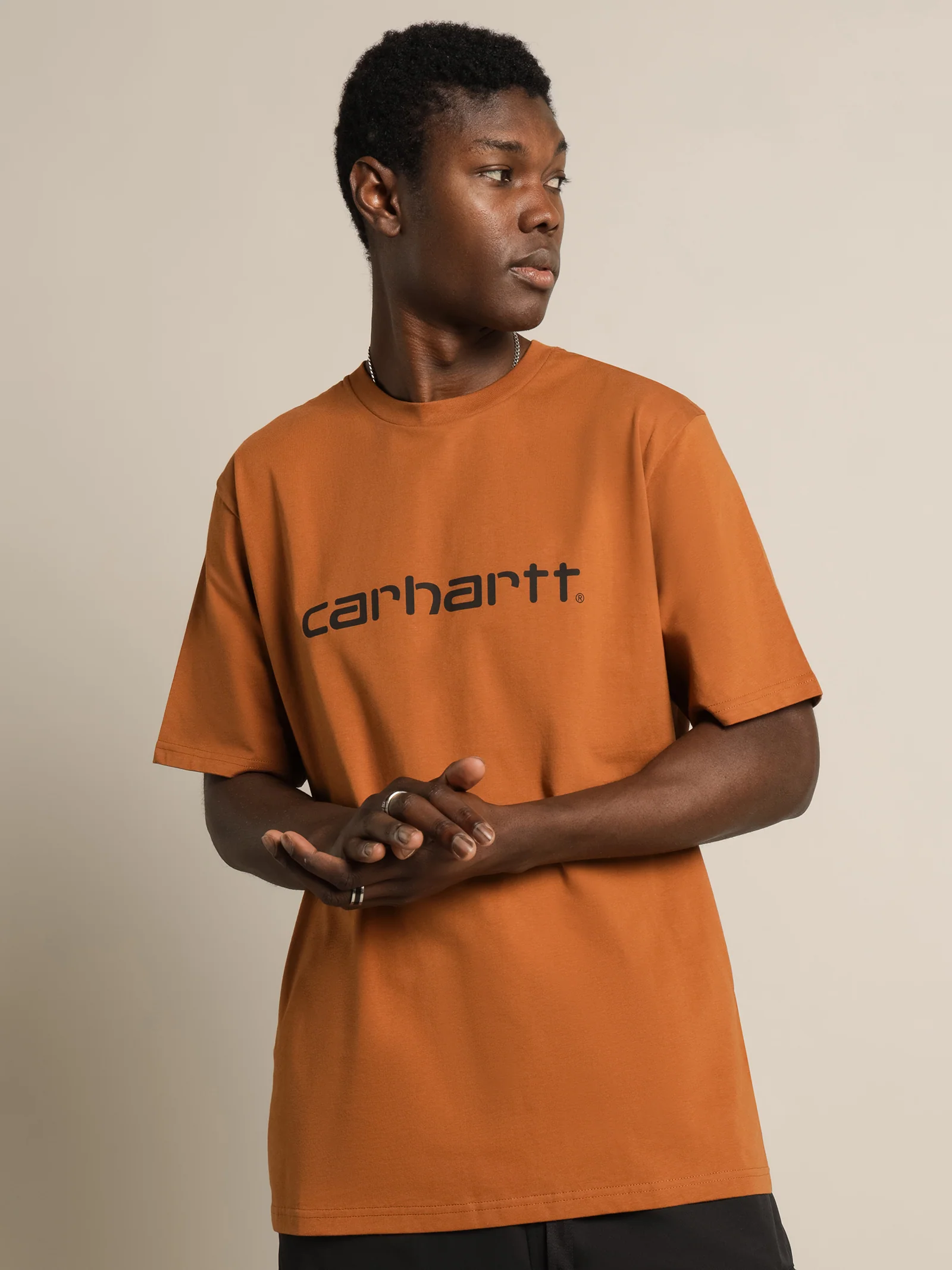 Short Sleeve Script T-Shirt - Image 8