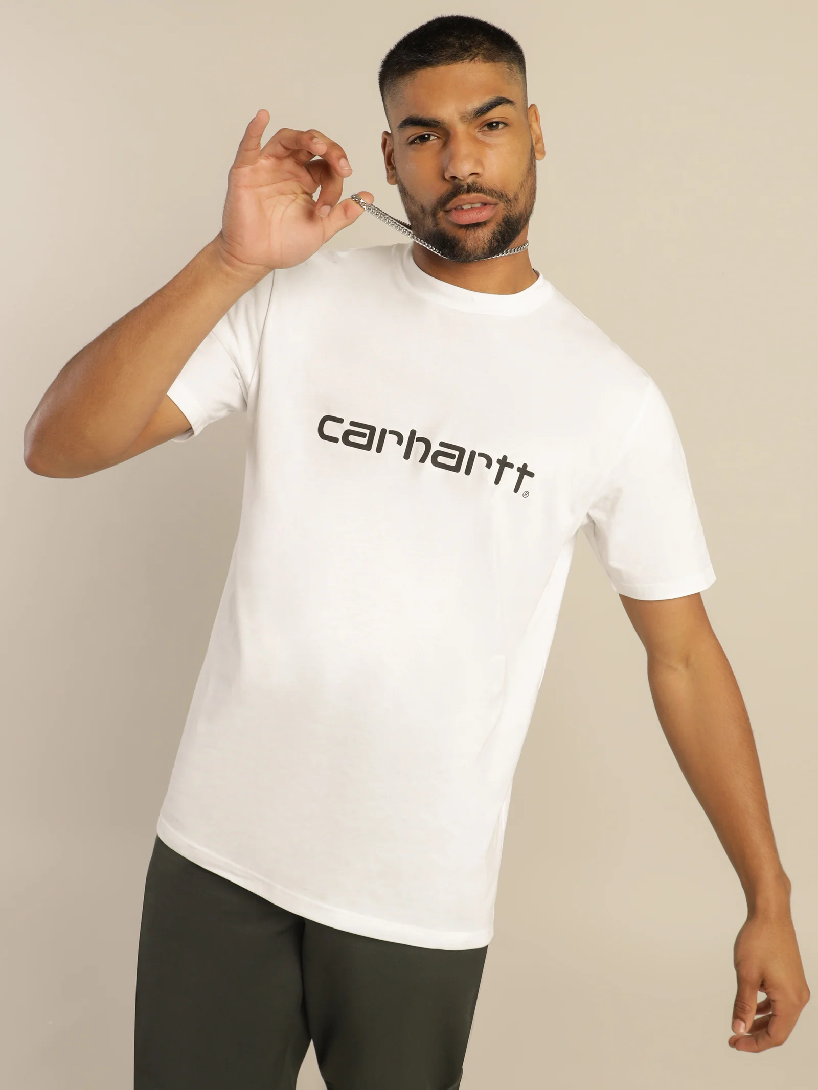Short Sleeve Script T-Shirt - Image 2