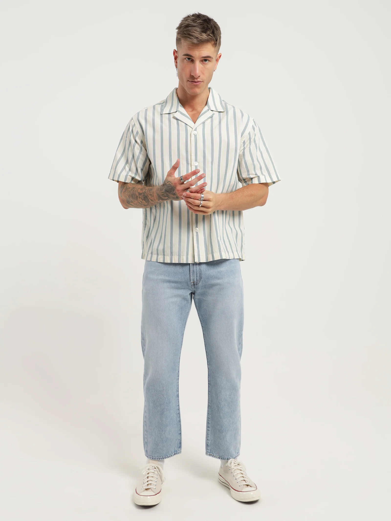 Short Sleeve Slouchy Shirt - Image 2