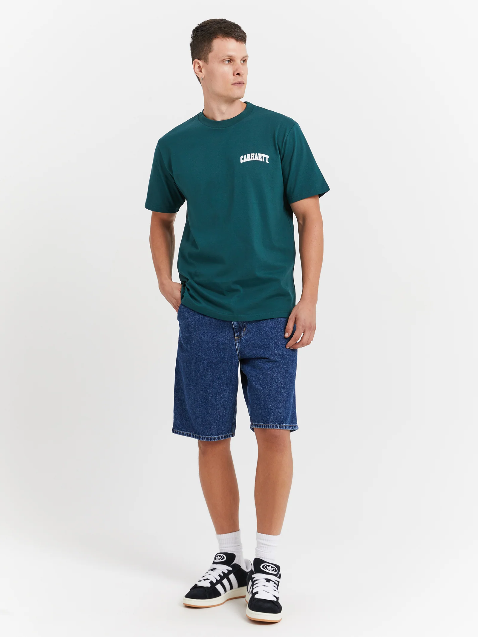 Short Sleeve University Script T-Shirt - Image 2